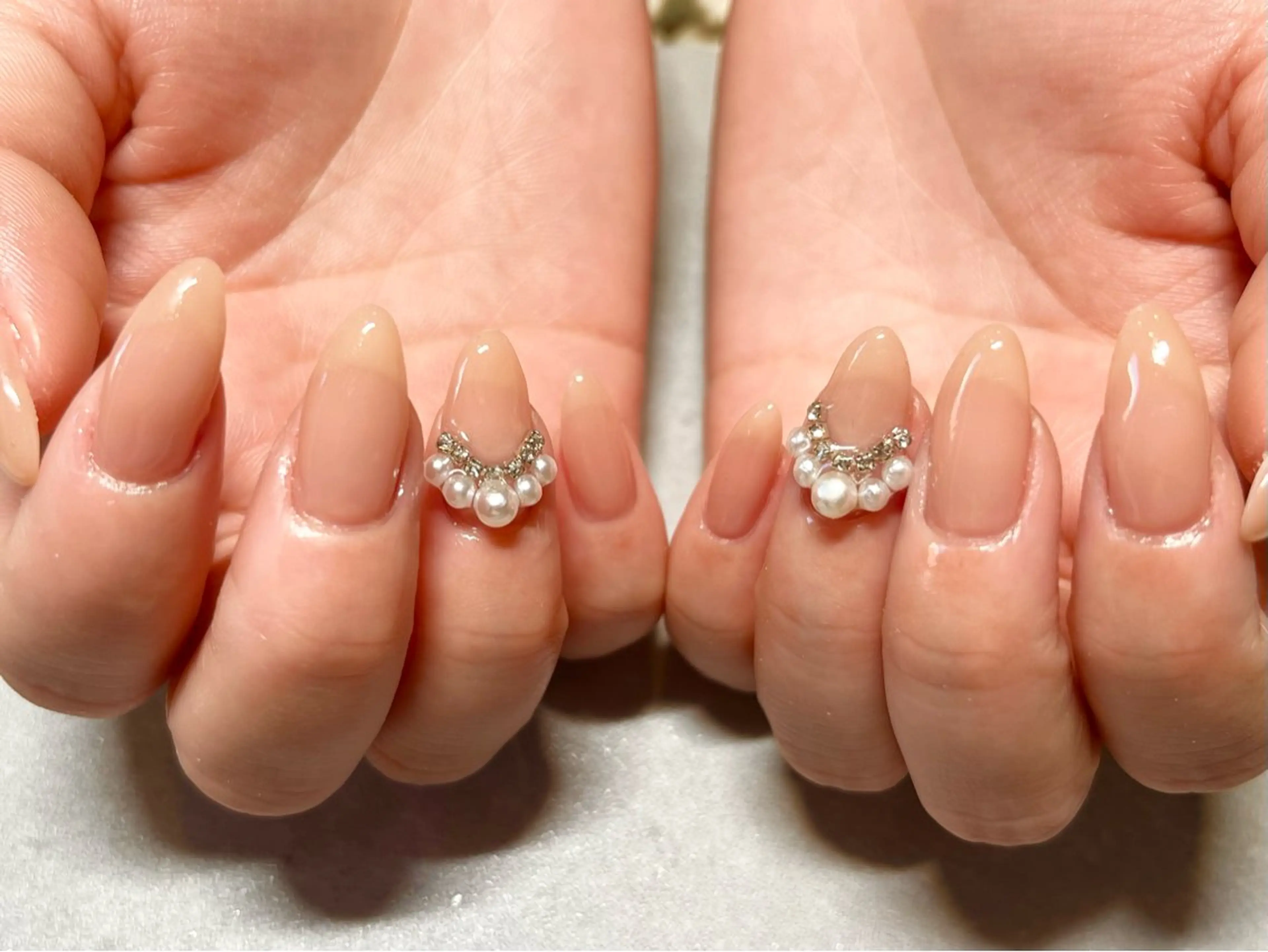 ネイル 🫧ちゅるん/韓国 Ayano𓈒🎀のネイルデザイン