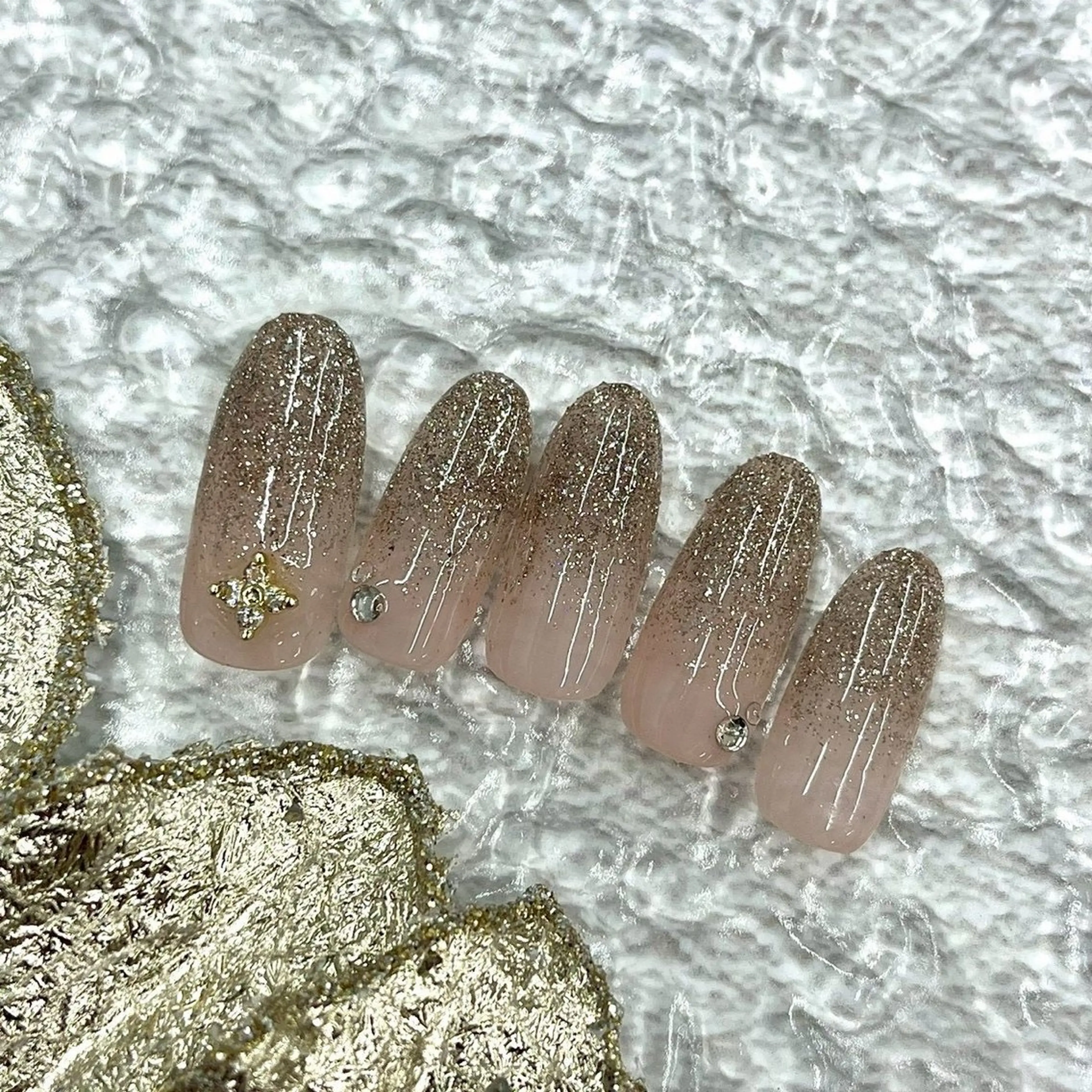 ネイル ⭐︎休業中の練習⭐︎ JNA認定講師髙橋のネイルデザイン