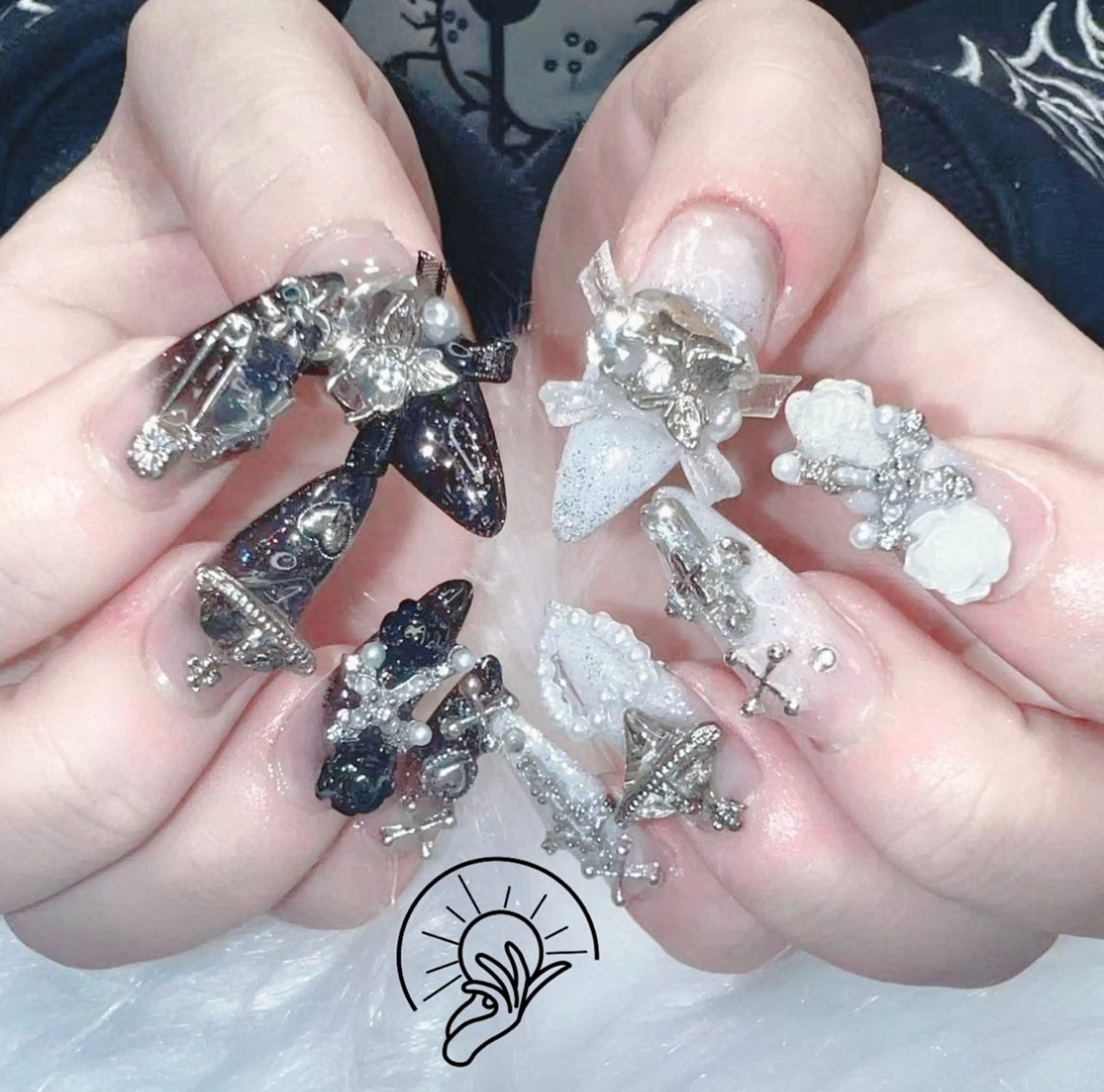 【120分🎀】持ち込みデザインやり放題/980円パーツ付け放題¥15980→¥11980の写真