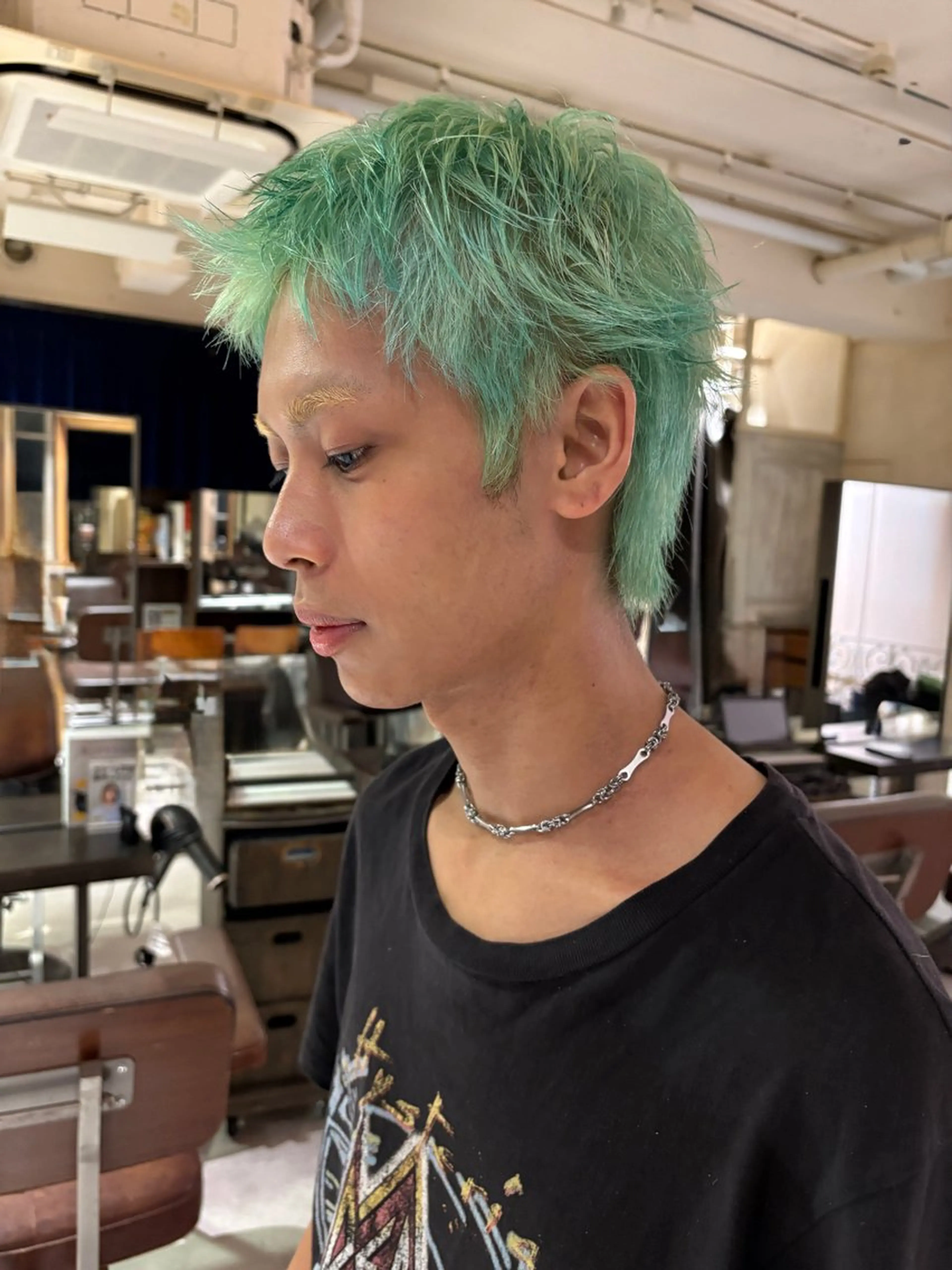 【5名限定‼️男性限定🚹】 スパイキーショートカット+ 頭皮クレンジング🫧の写真