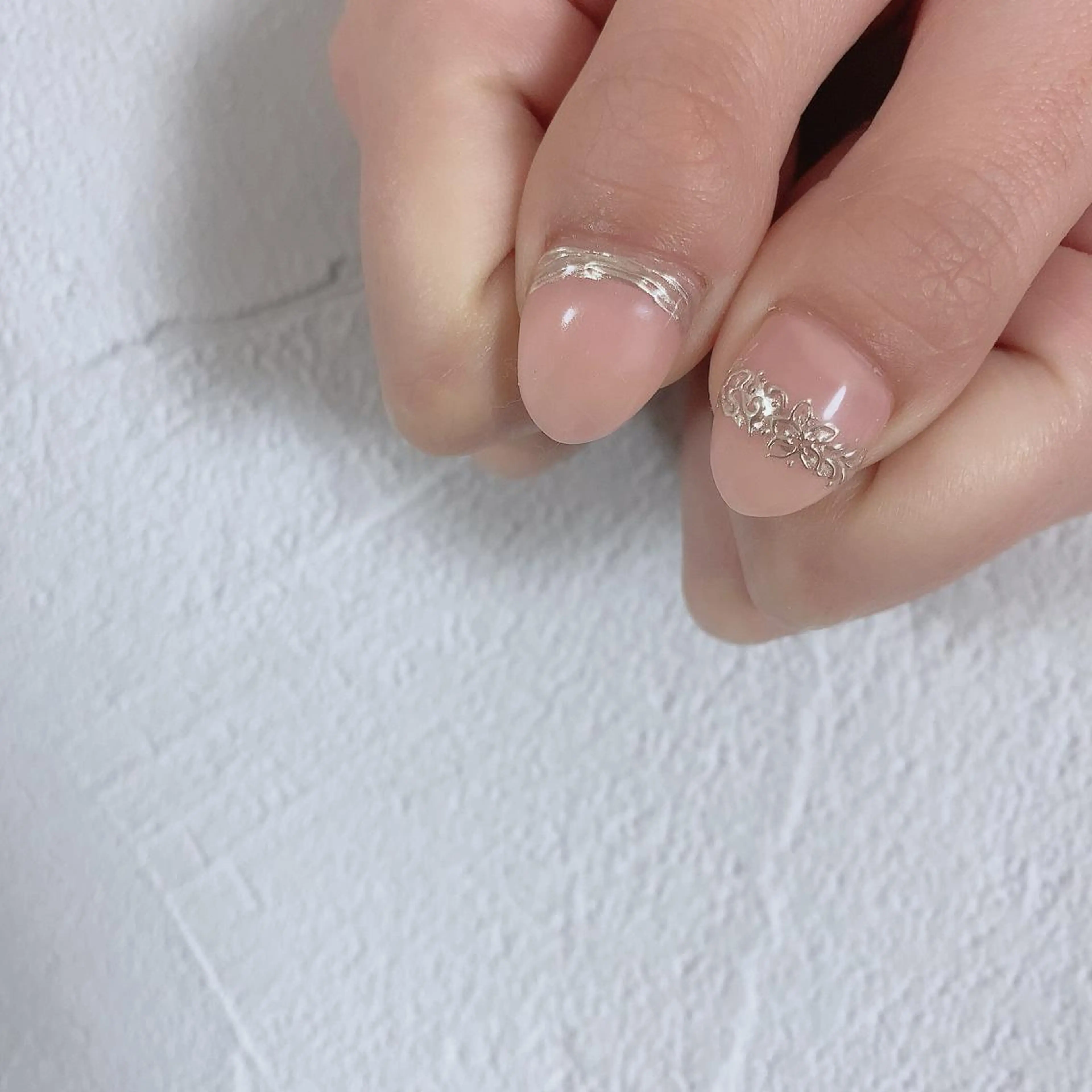 ネイル ミラーネイル ハンドネイル SOL NAILのネイルデザイン