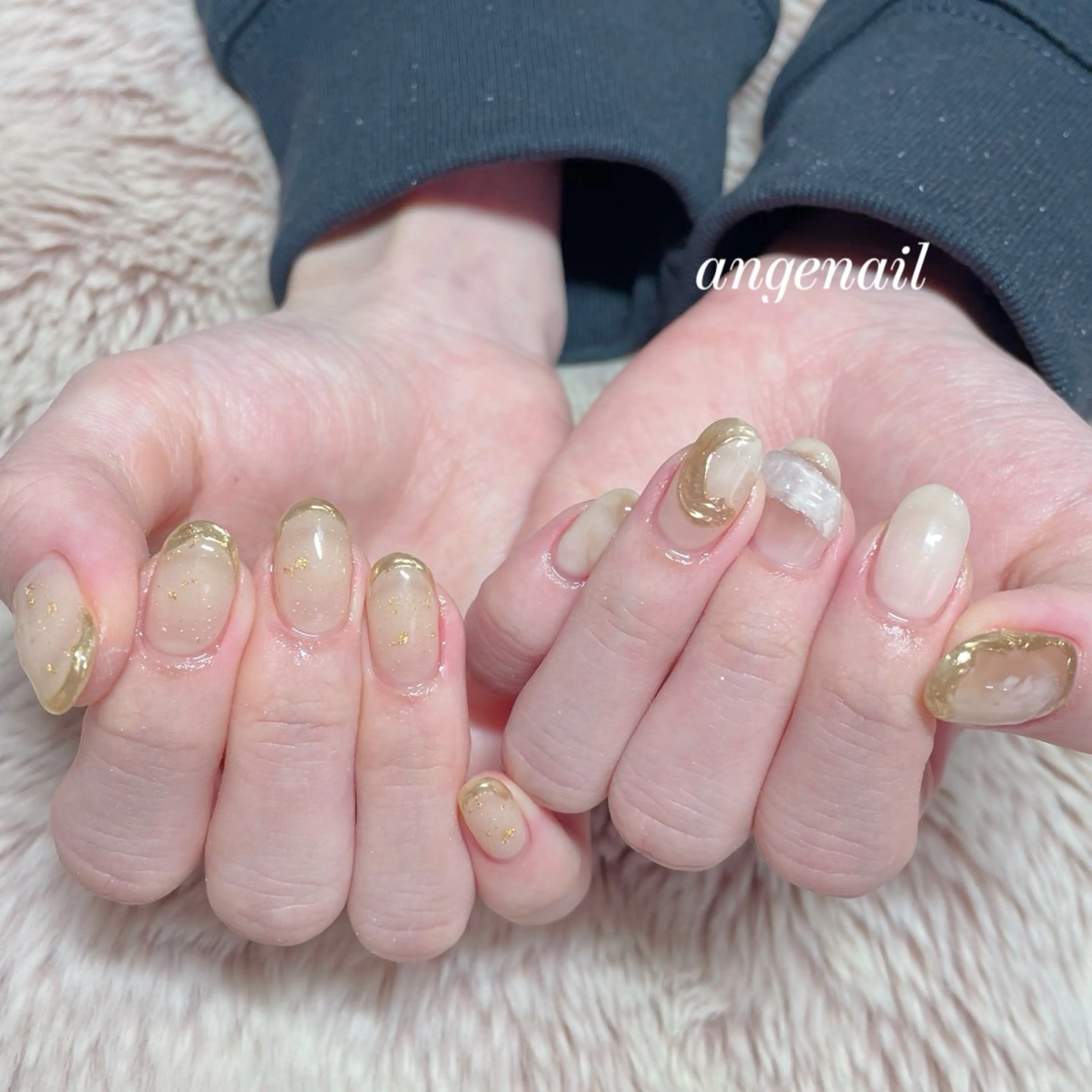 ネイル ハンドネイル オーナーネイリスト MAKIのネイルデザイン