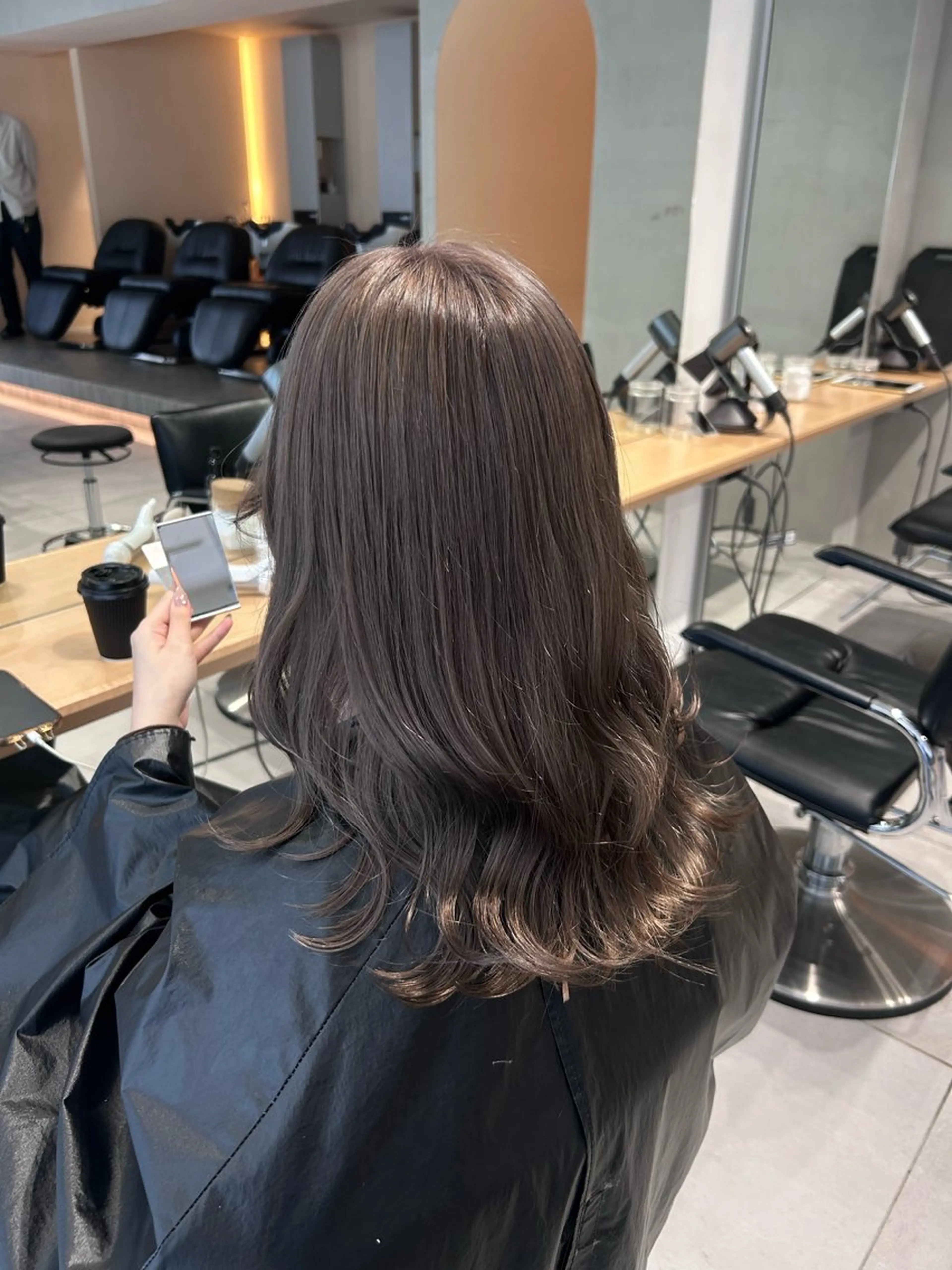 カラー ヘアカラー トリートメント ヘッドスパ ヘアセット miko🪽地毛風/ ハイトーン/レイヤーのヘアスタイル