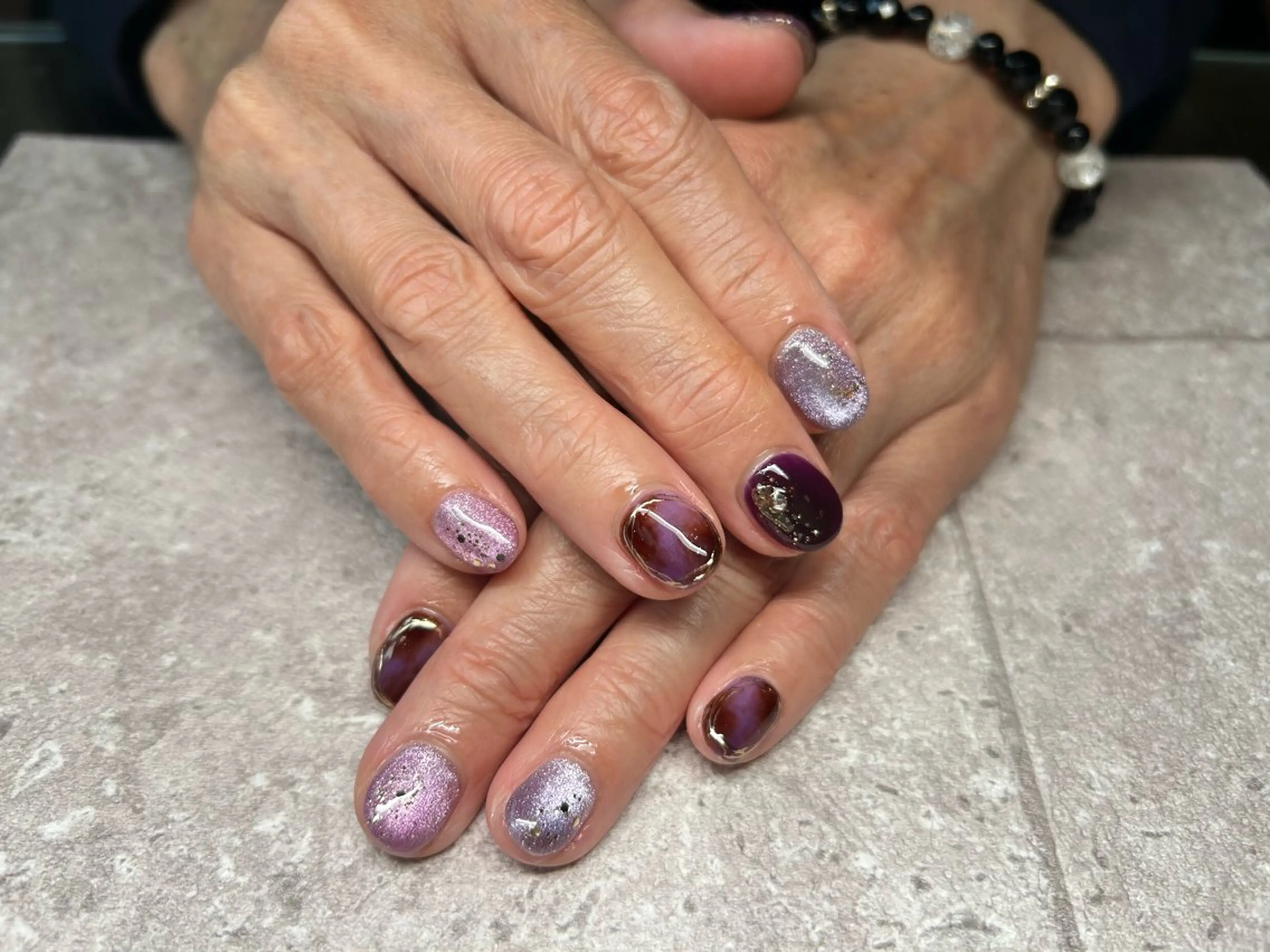 ネイル アートネイル ミラーネイル Lisa’s Salonのネイルデザイン