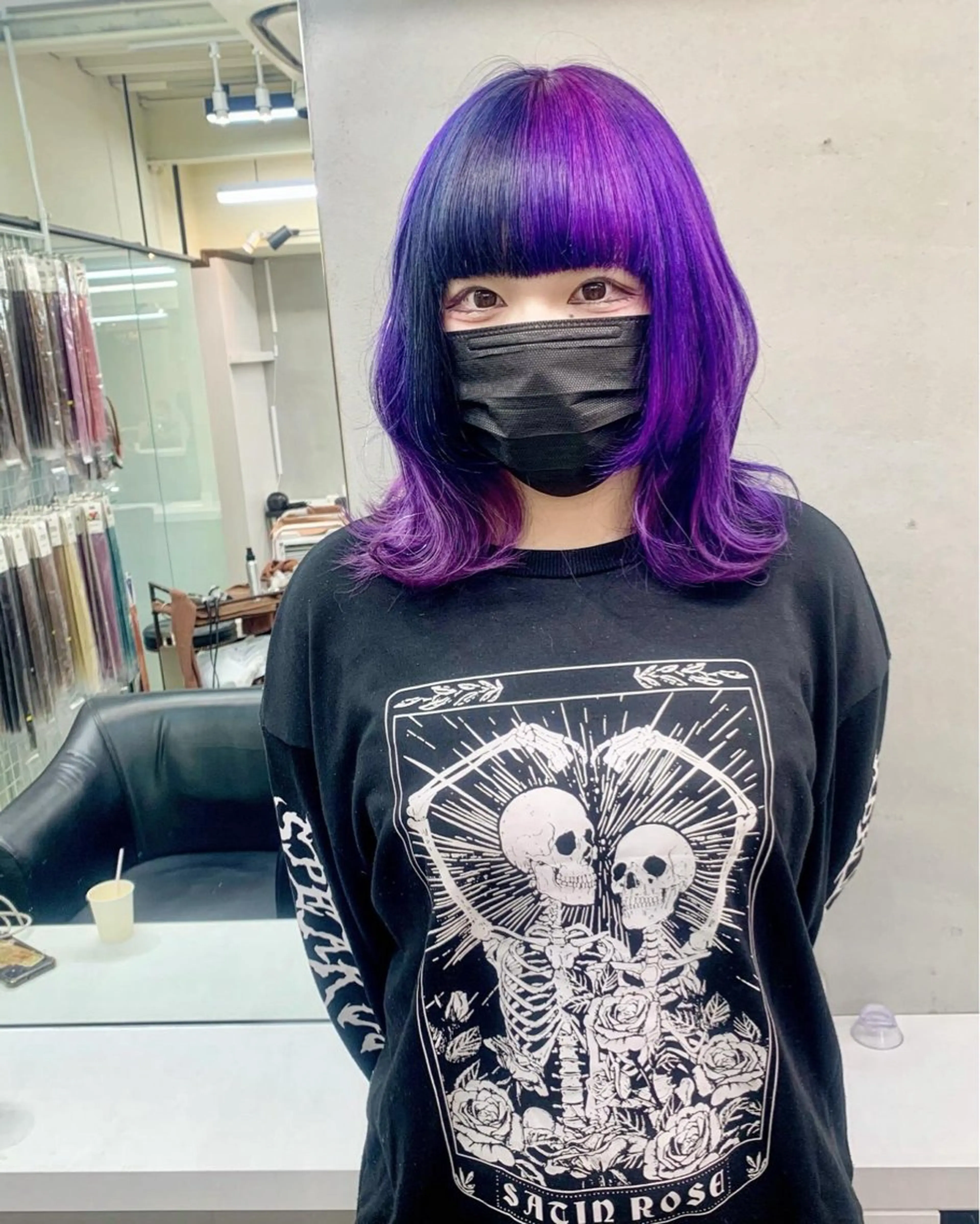 【✔💯ちょっとしたデザインに💯】【アンブレラ/インナー/ケアブリーチ使用】+✨オージュアトリートメント✨💎の写真