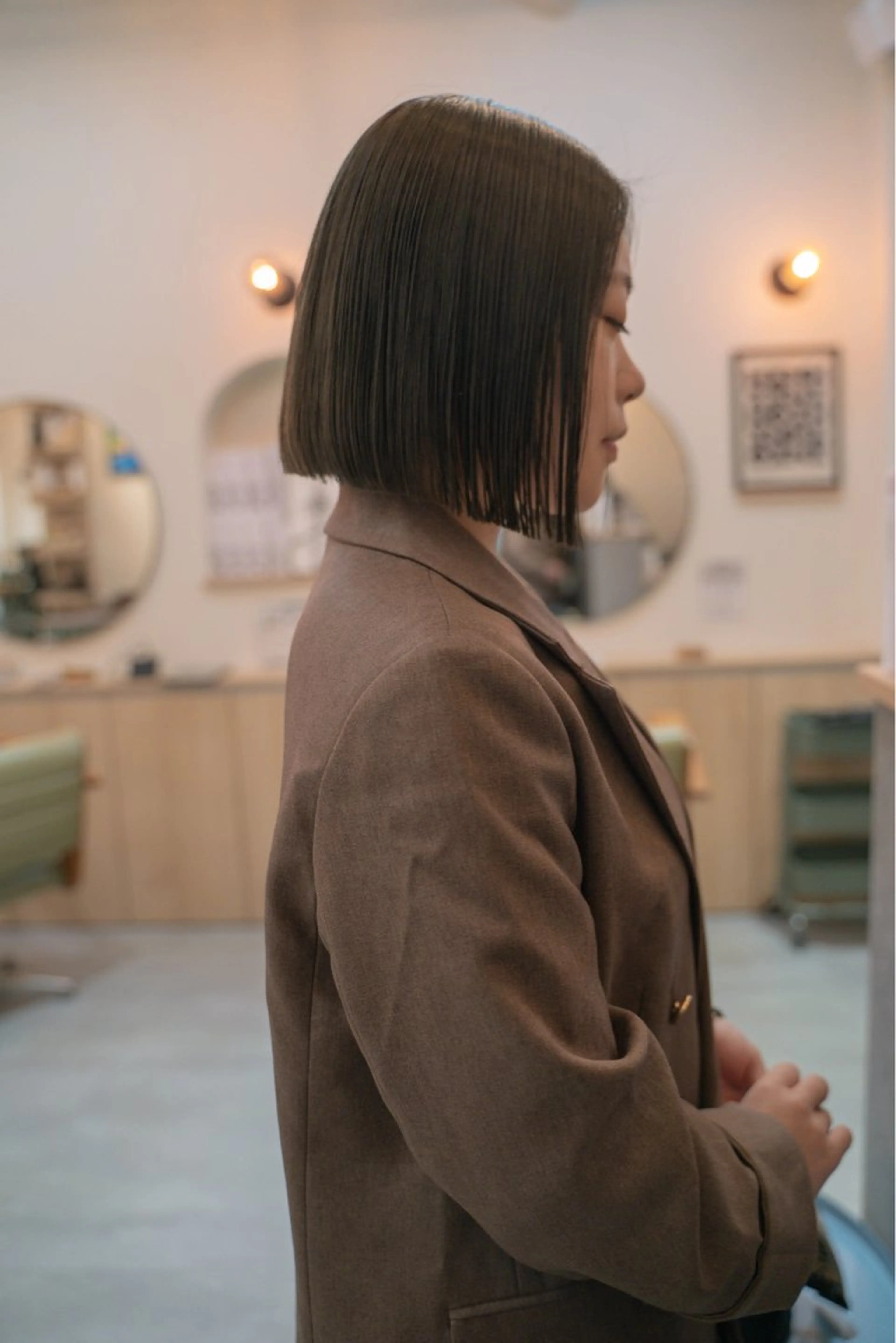 ショート カット ヘアカラー ボブ/ 前川友哉のヘアスタイル