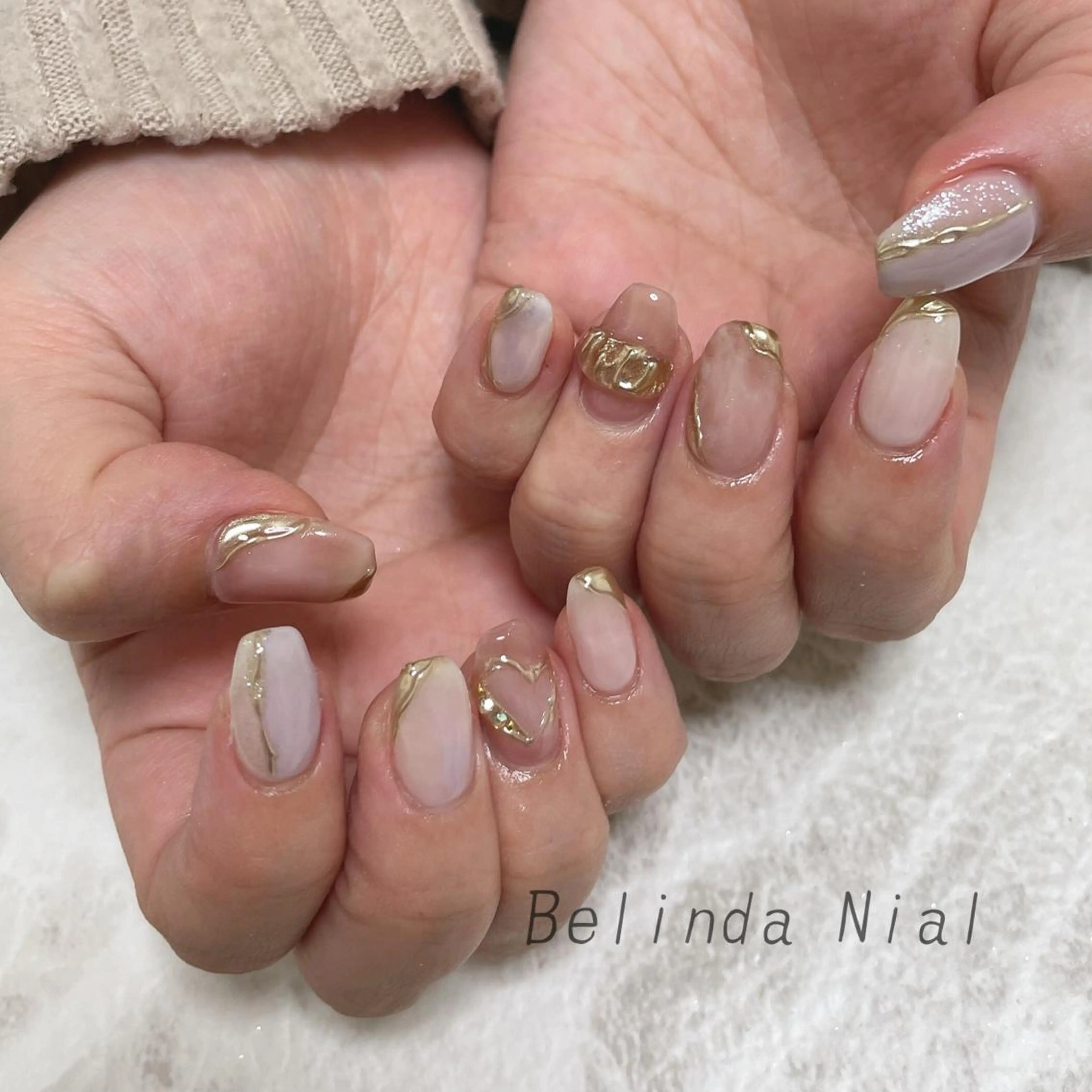 ネイル 竹本 愛のネイルデザイン