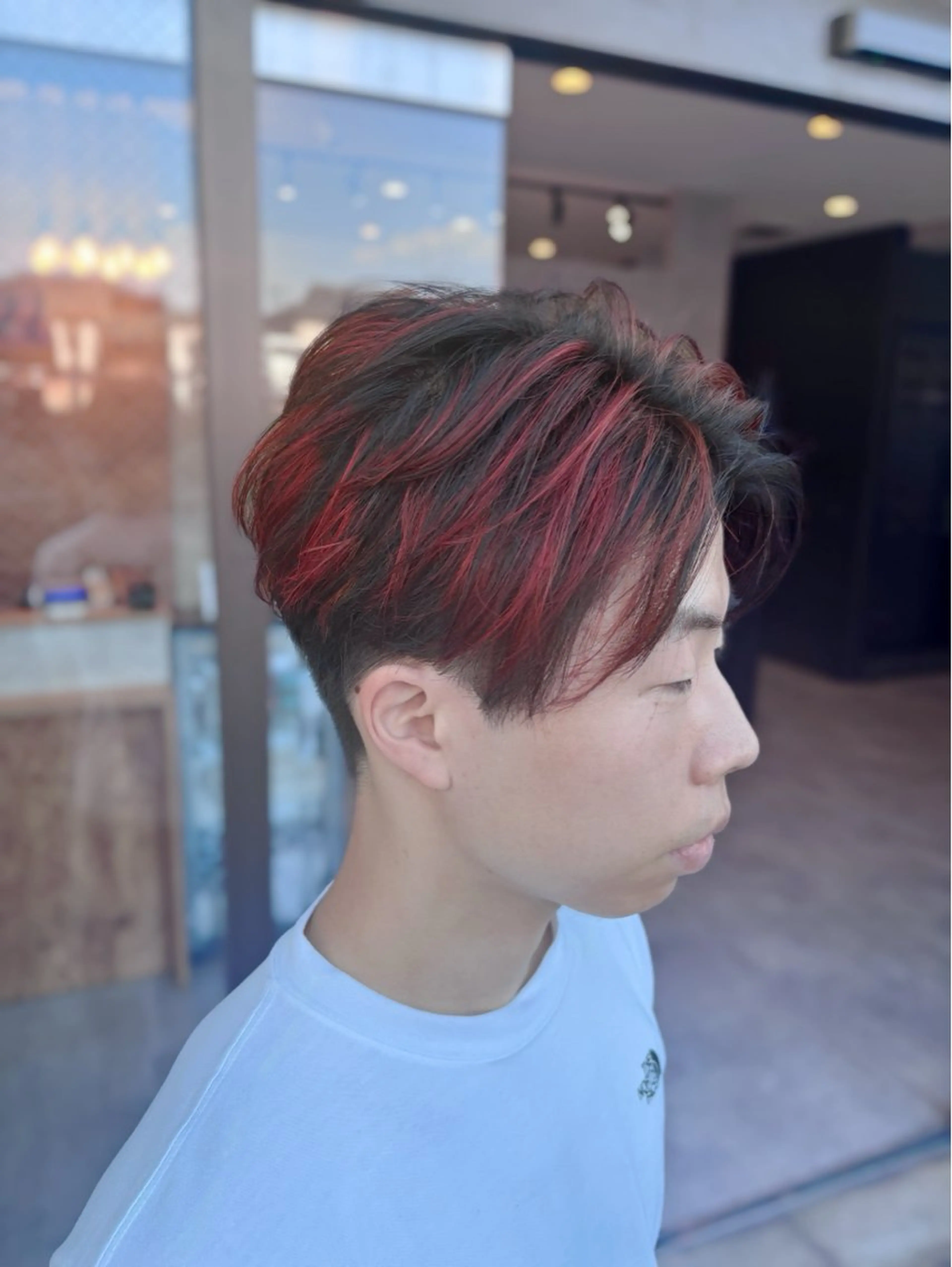 メンズ hers所属・【縮毛矯正支持絶大】 RYOJIのヘアスタイル