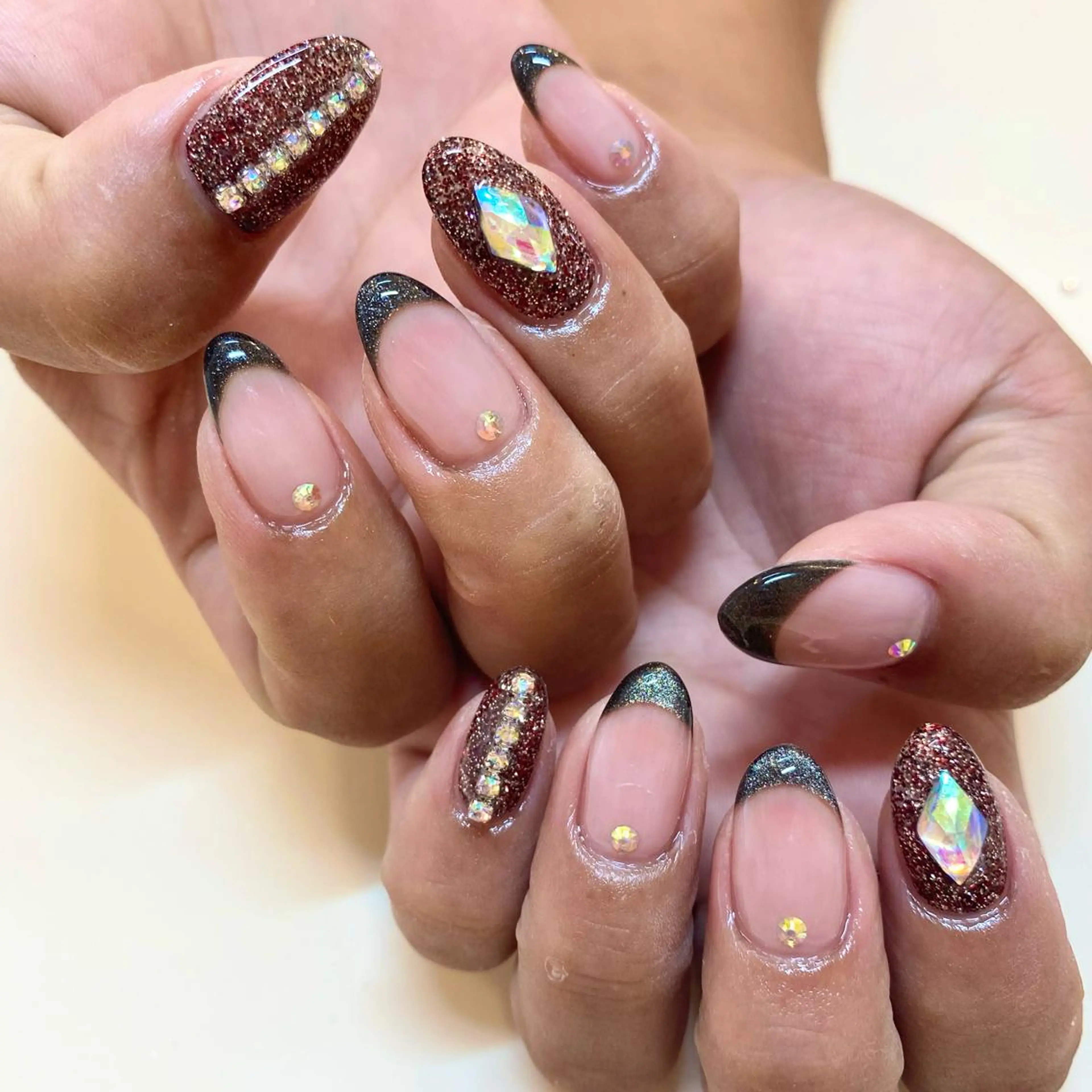 ネイル ハンドネイル 藤原 みゆのネイルデザイン