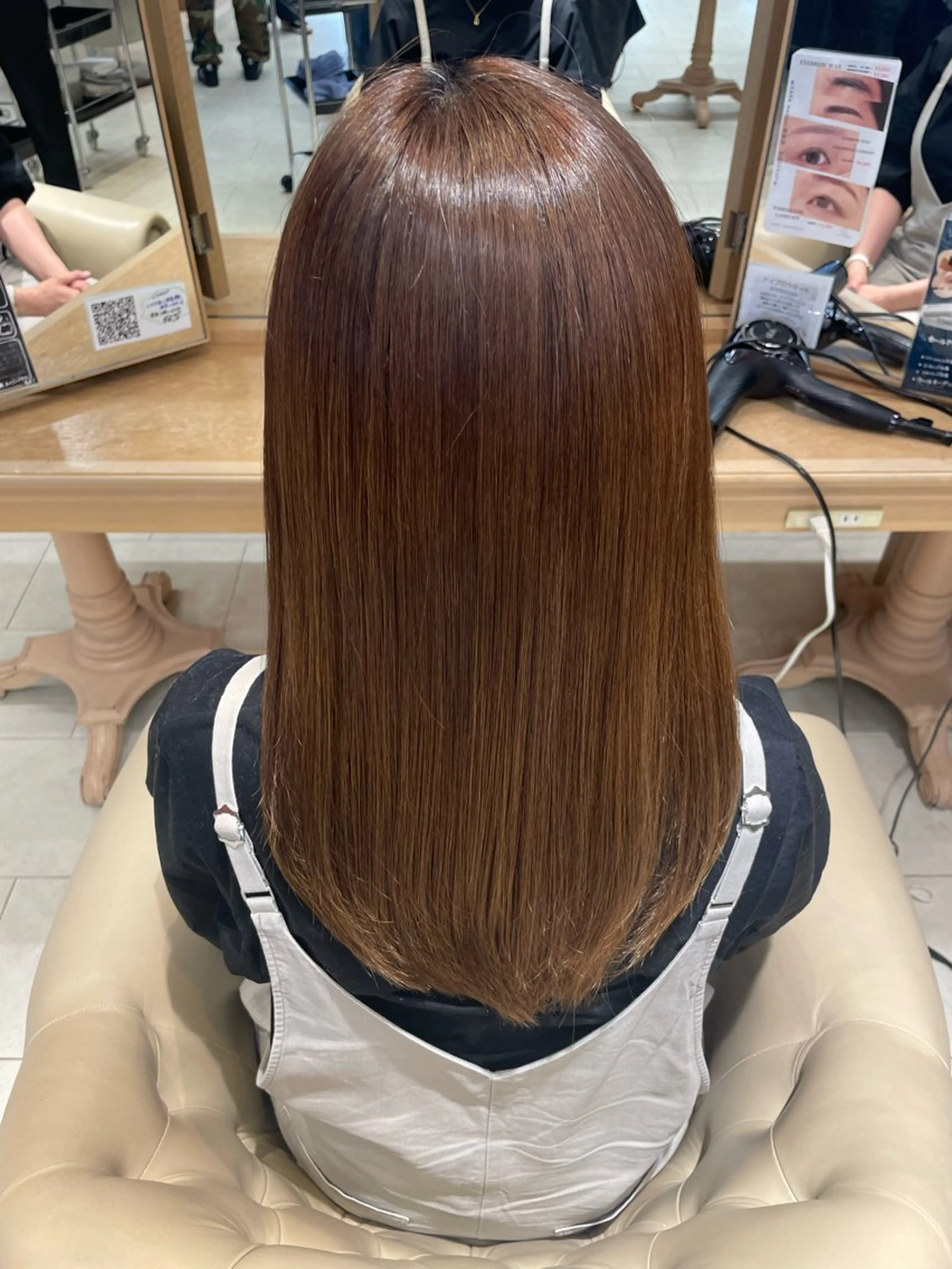 ロング 髪質改善 野田 カレンのヘアスタイル