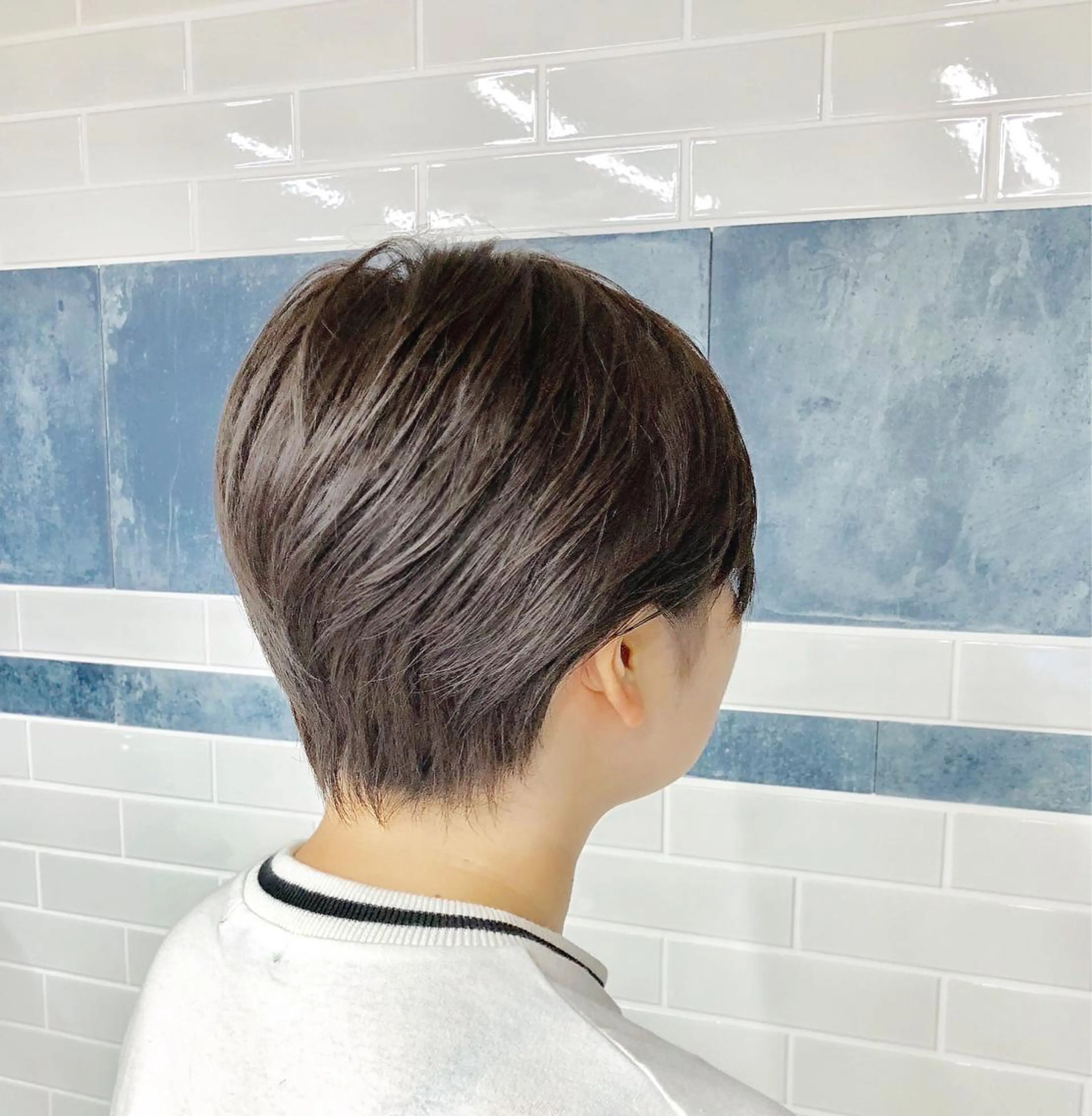 ショート カラー アディクシーカラー カット ヘアカラー トリートメント ❤️Ruminate 日暮里店❤️のヘアスタイル