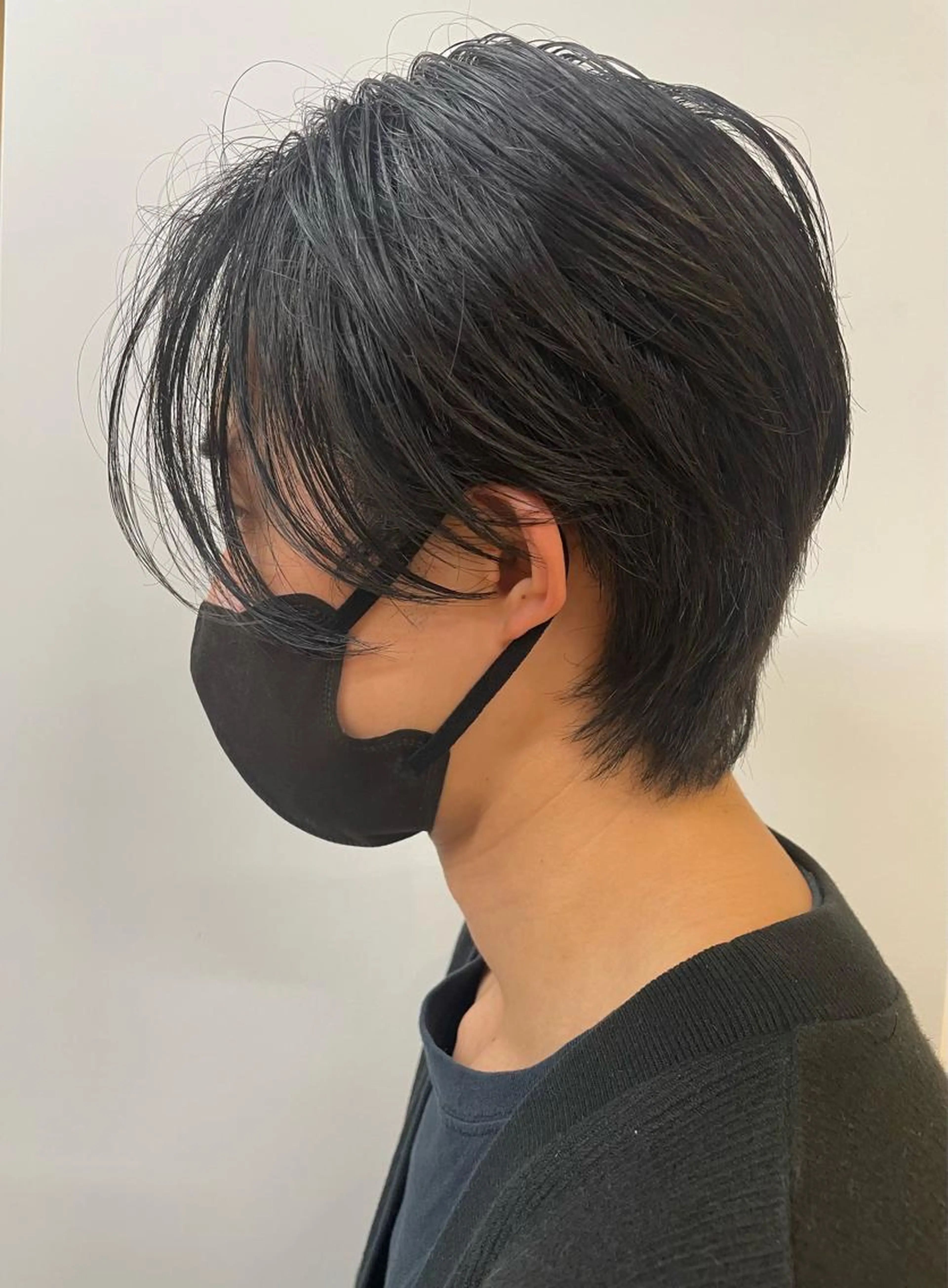 🔥メンズ🔥　カット＋パーマ　♯マッシュ　♯センターパート　♯ビジネススタイルの写真