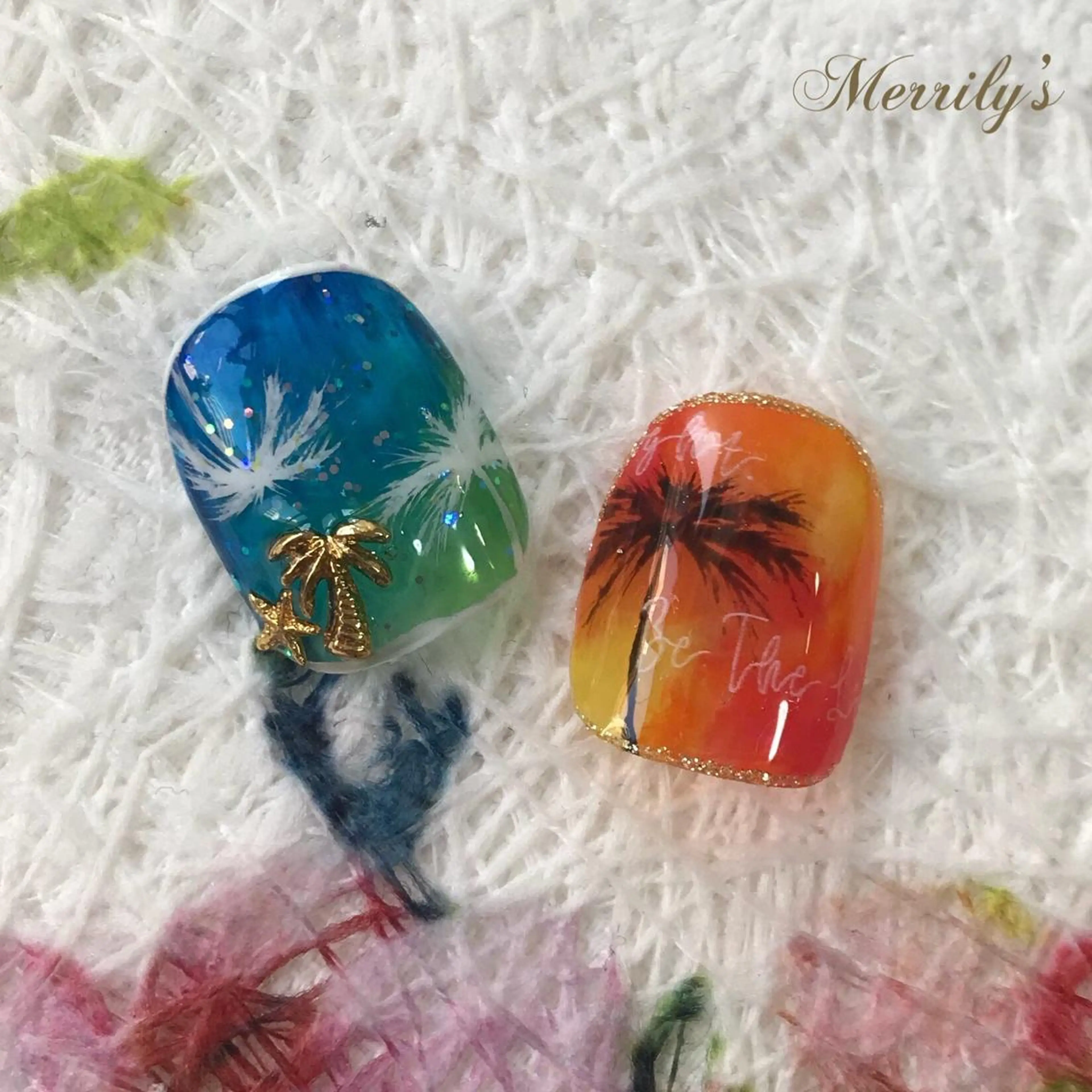 ネイル Merrily's所属・Merrily's Hagi Minaのネイルデザイン