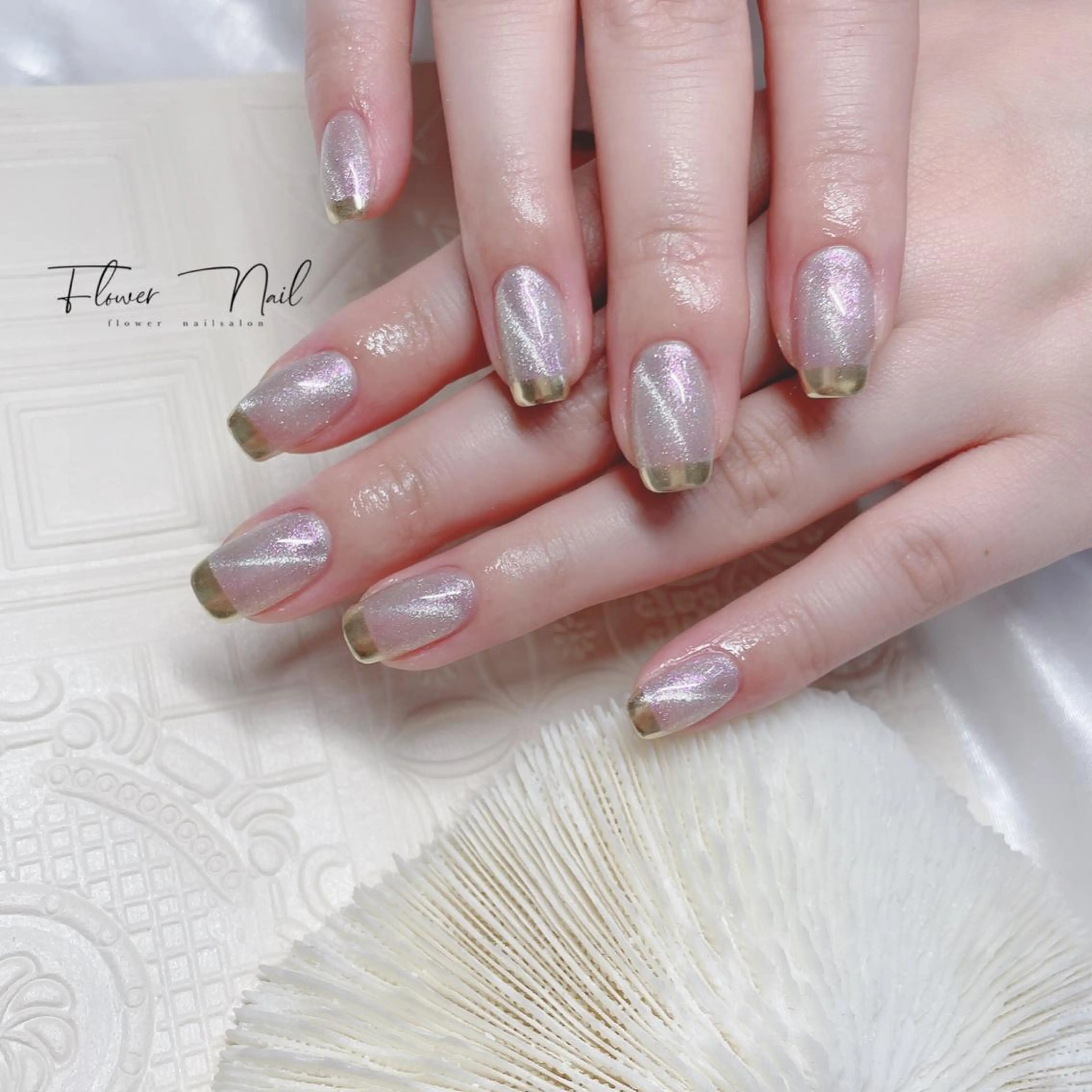 ネイル ミラーネイル ハンドネイル flower nailsalon所属・Flower nailのネイルデザイン