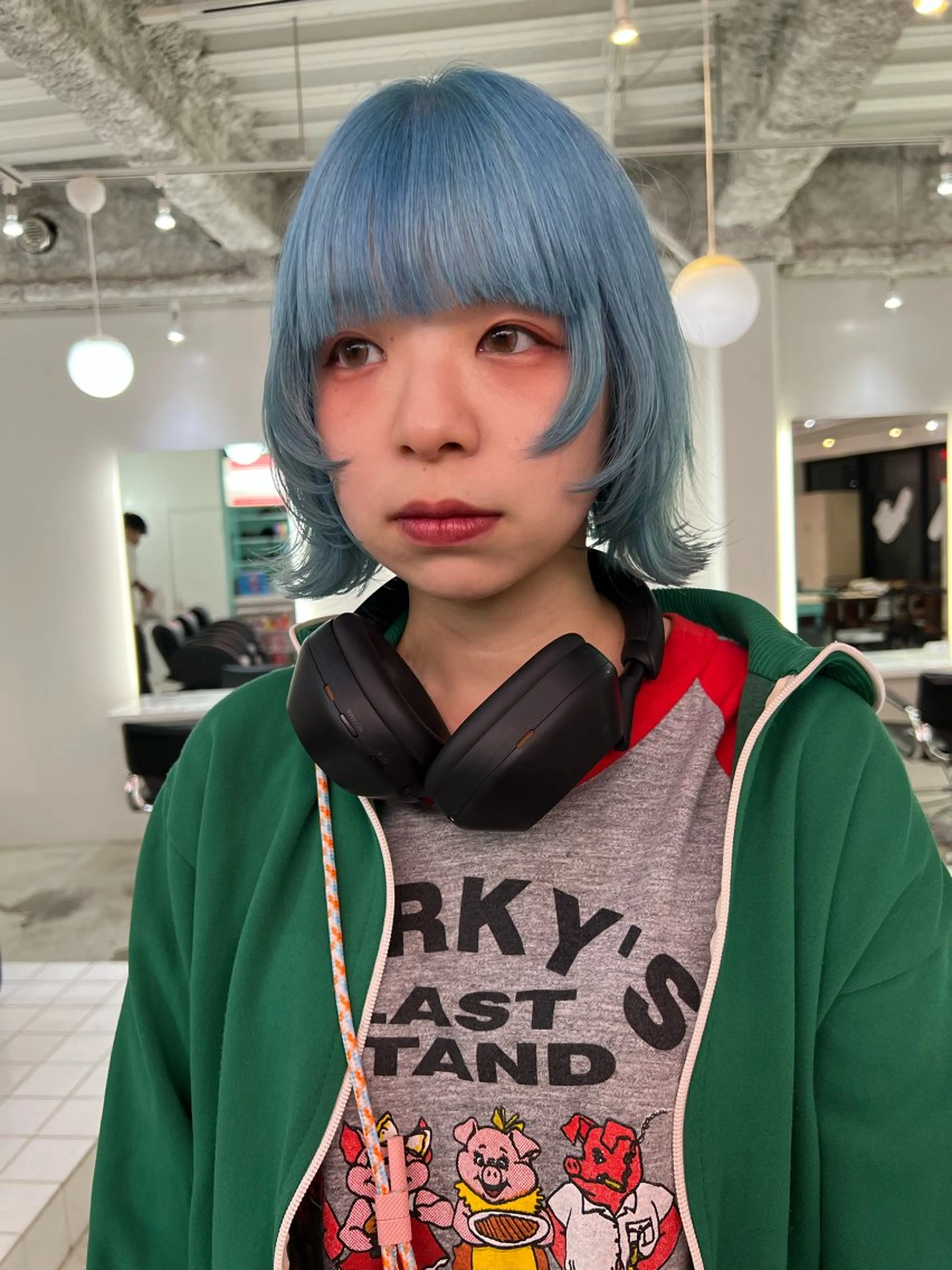 ミディアム 💥ウルフカット デザインあんな💥のヘアスタイル