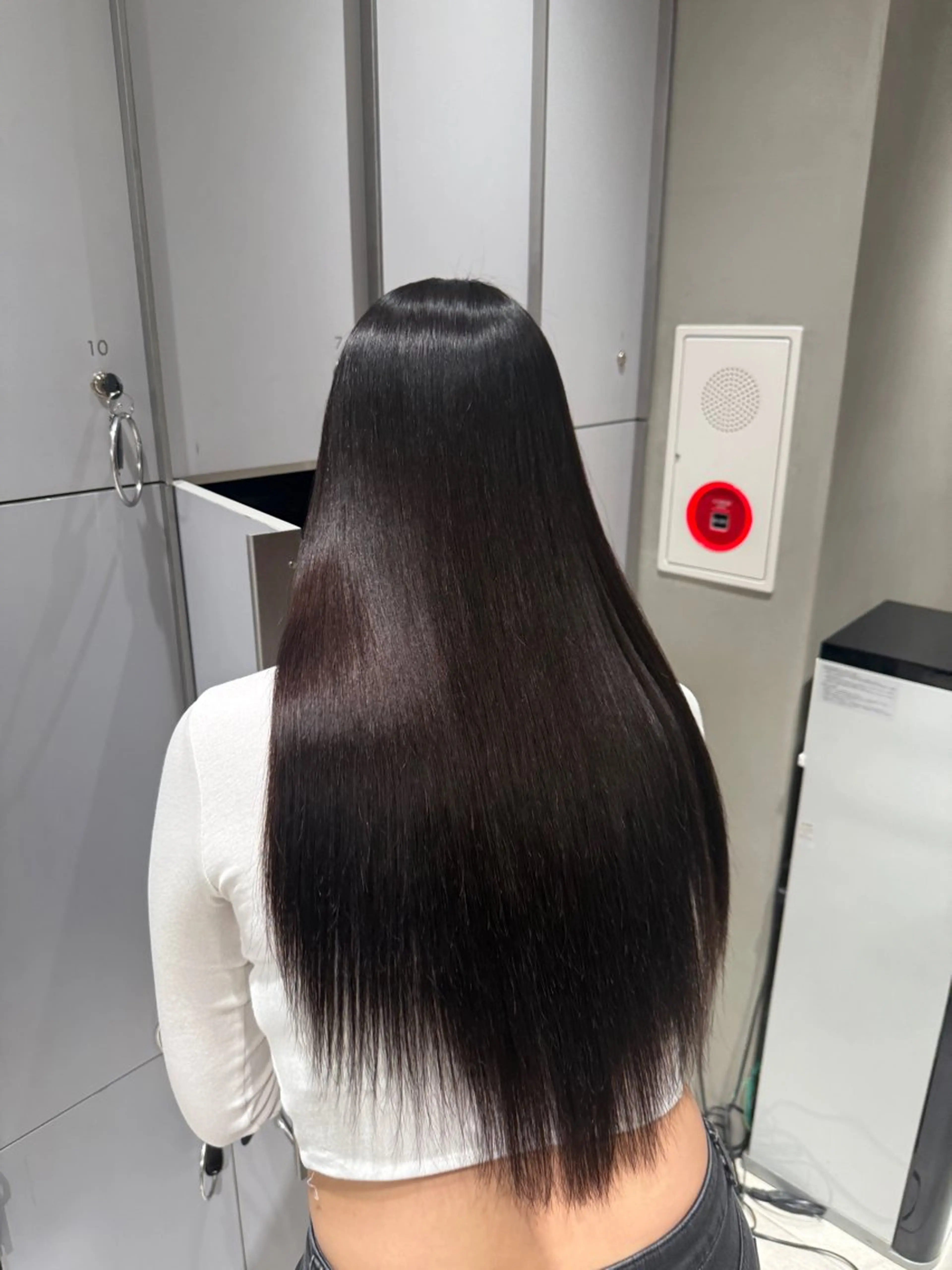 ロング 縮毛矯正 💓ロング韓国ヘア ~Kirara💓のヘアスタイル