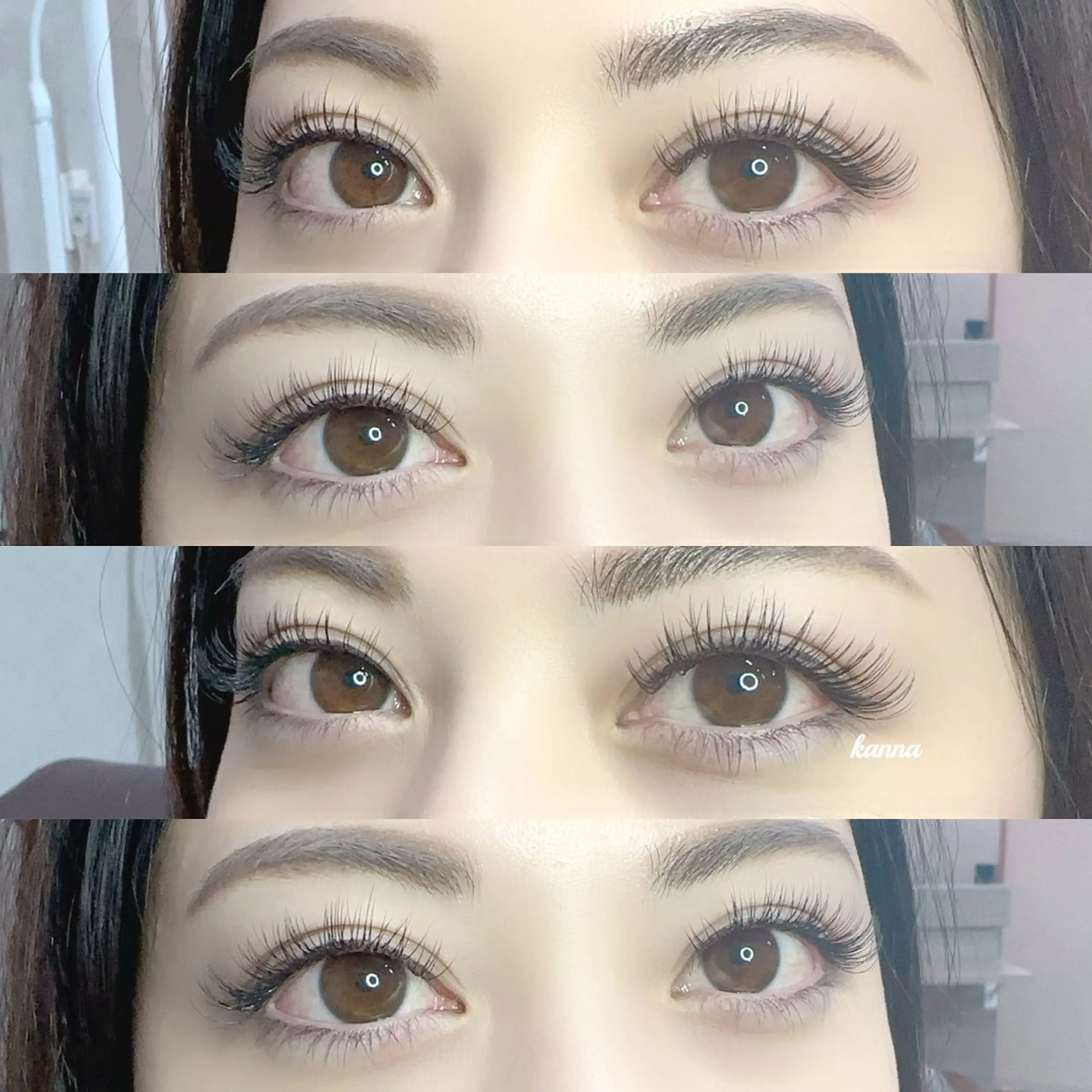 マツエク・マツパ Abientot Kannaのマツエク・マツパデザイン