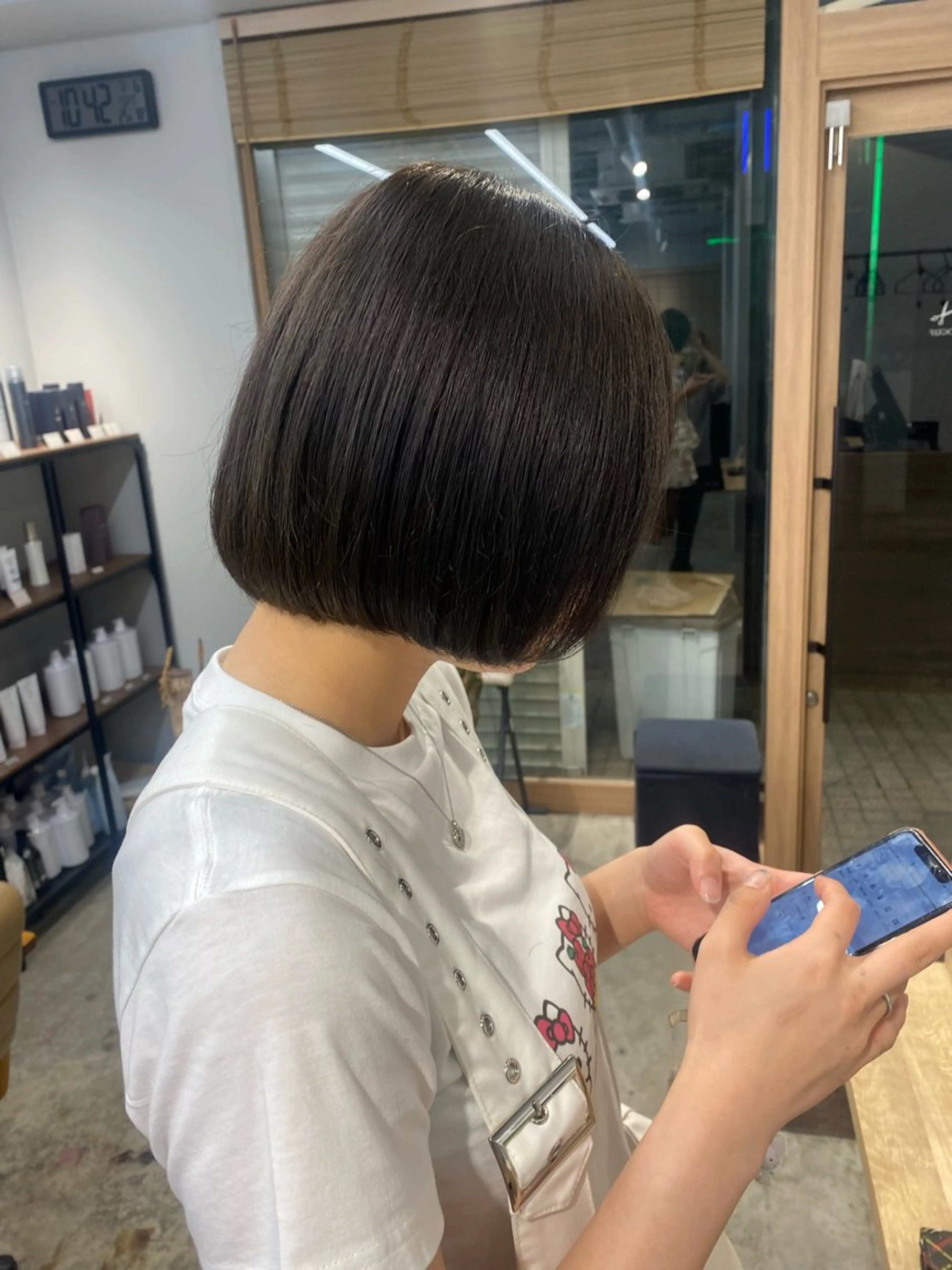 ショート カラー ブラウンカラー 🐾Libero🐾 柏　KONOMIのヘアスタイル