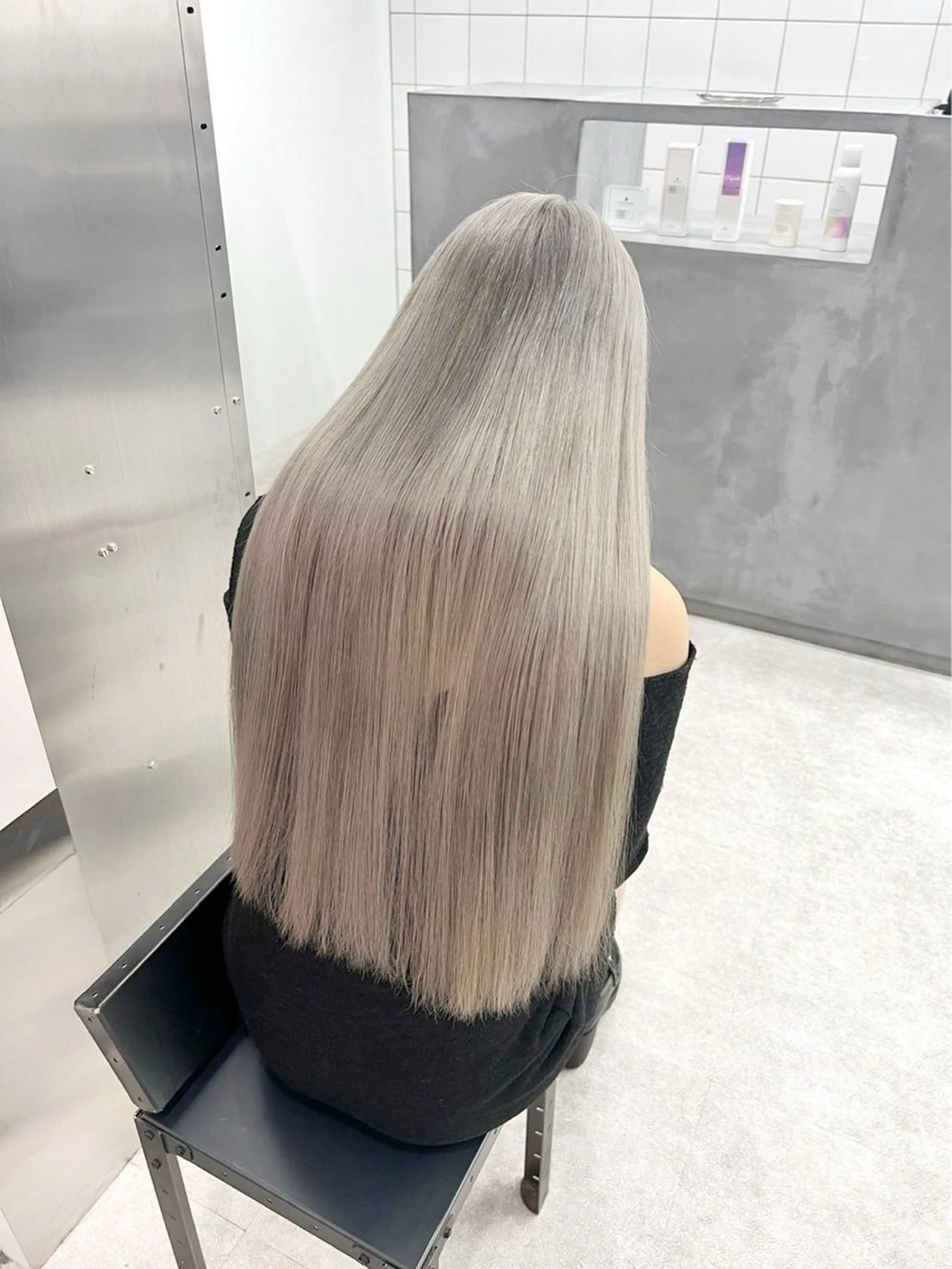 カラー iki omotesando所属・KIRYU SARAのヘアスタイル