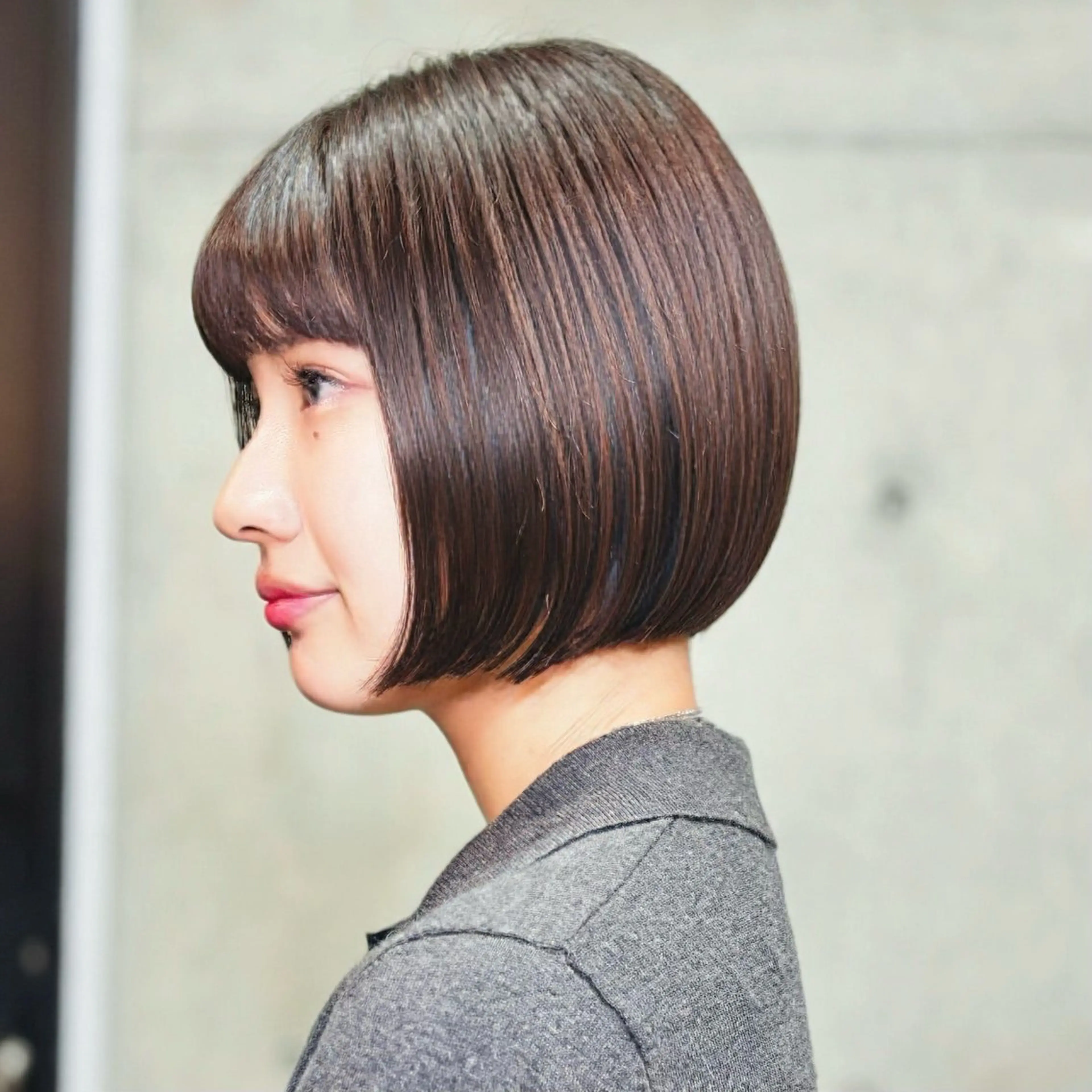 ショート カラー パーマ カット ヘアカラー 縮毛矯正 トリートメント 柔らかい縮毛矯正 ショート/ボブ/山潤のヘアスタイル