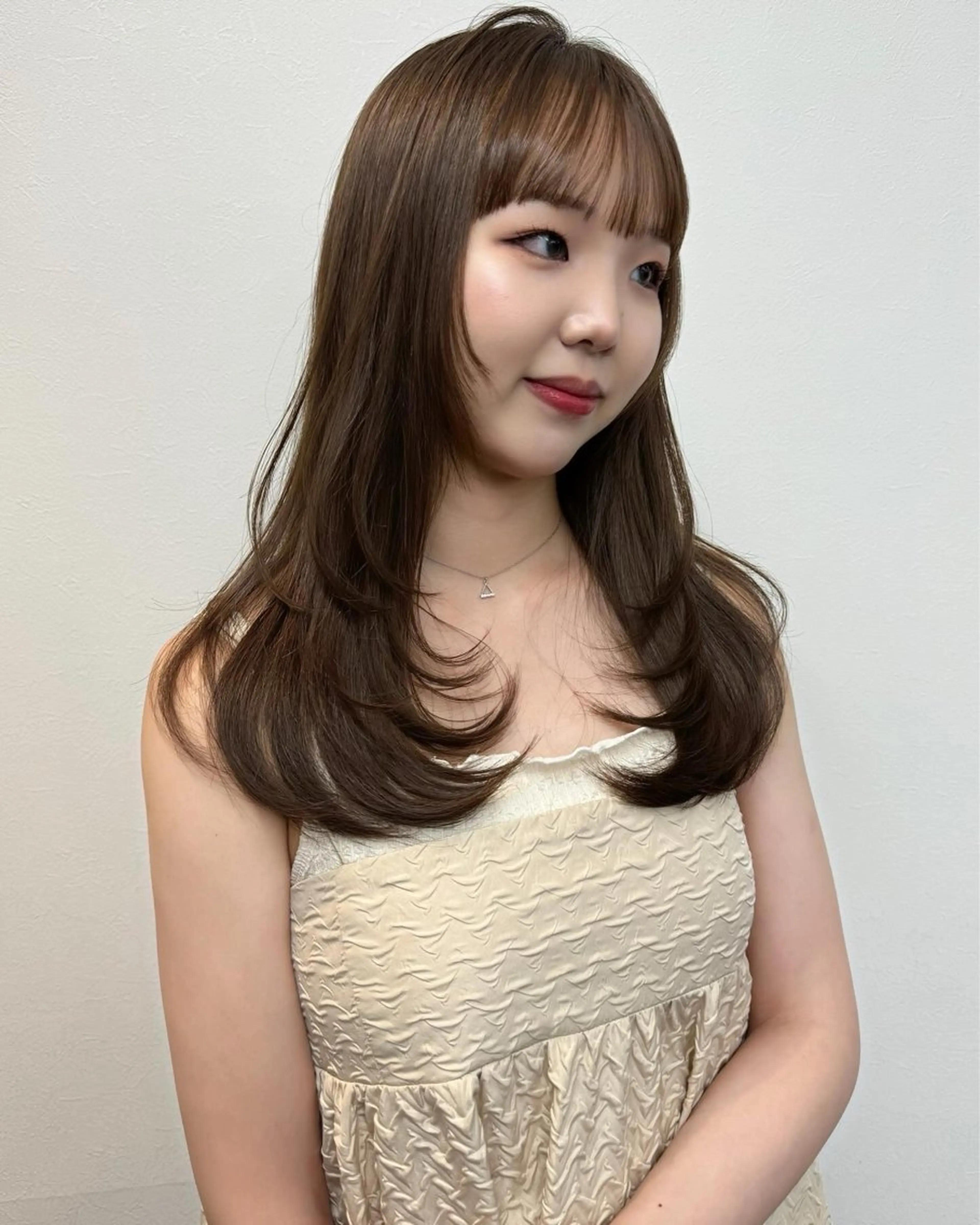 ロング レイヤーカット カット ヘアカラー 透明感🍨レイヤー ヘアセット/miyuのヘアスタイル