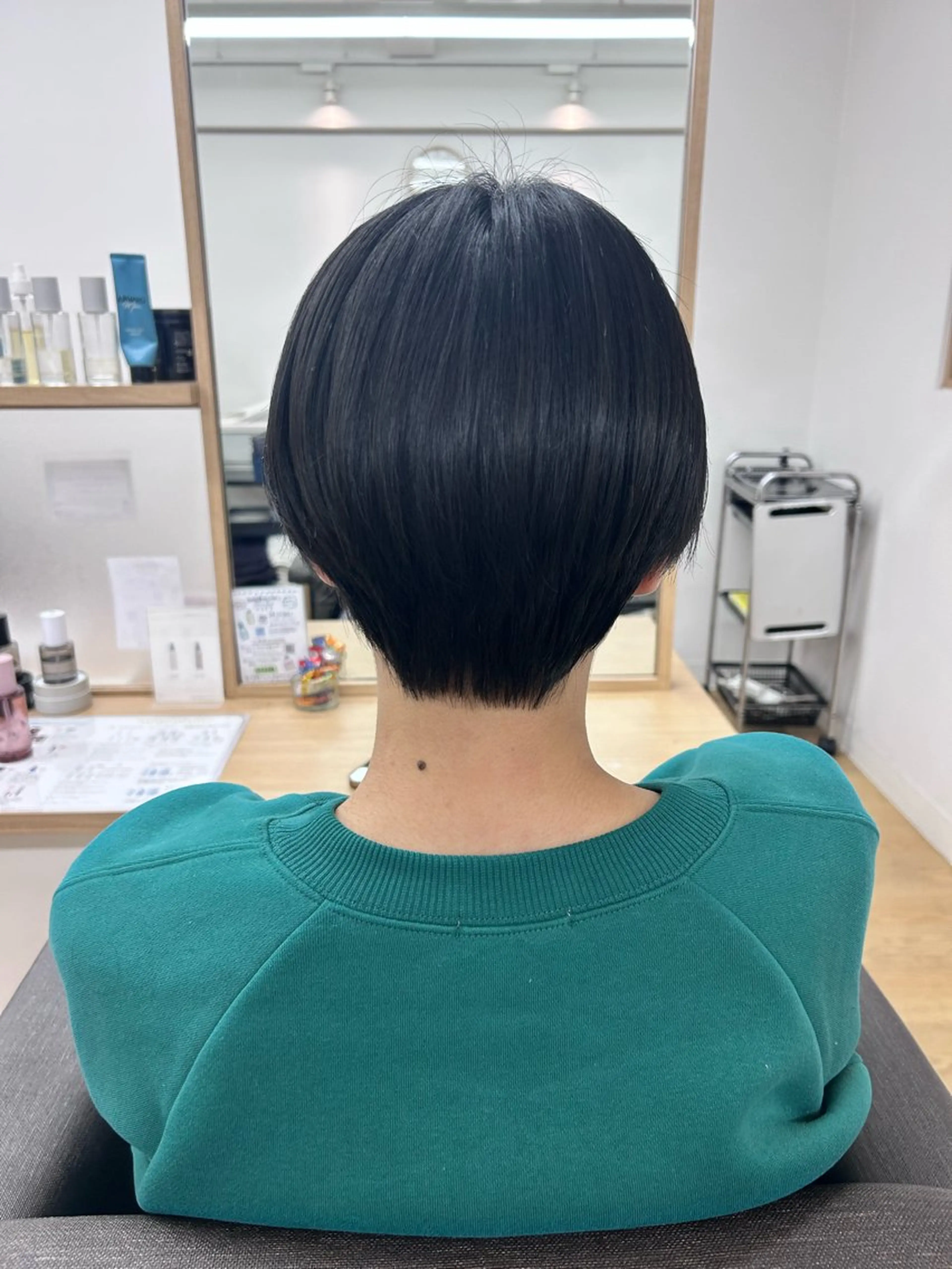 ショート ハンサムショート ショートヘア タカムラ ミイユのヘアスタイル