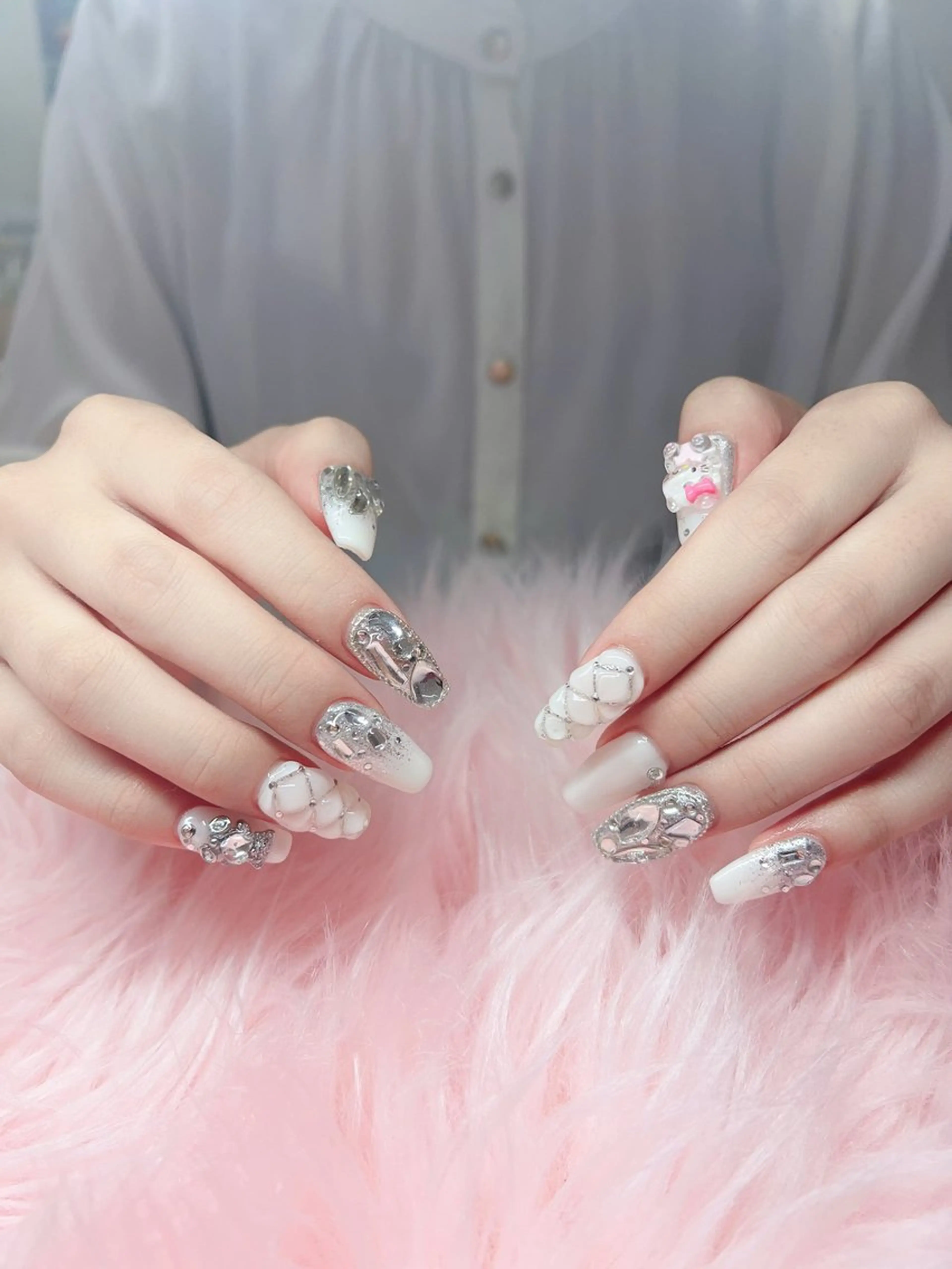 ネイル ハンドネイル ハンドケア 💜MIYA nail川崎店のネイルデザイン