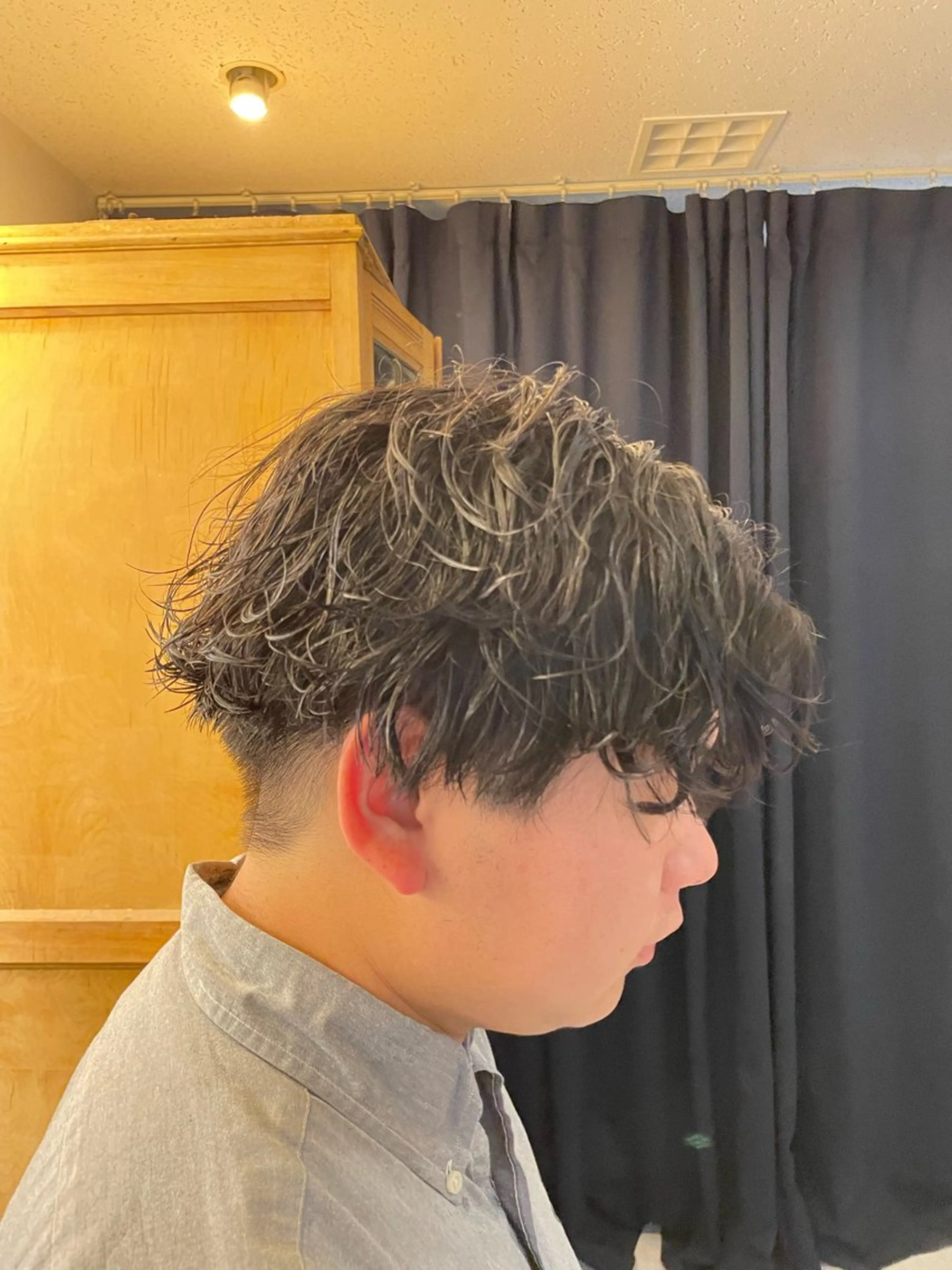 パーマ メンズ パーマ 福岡美容室【pia】 タイヘイのヘアスタイル