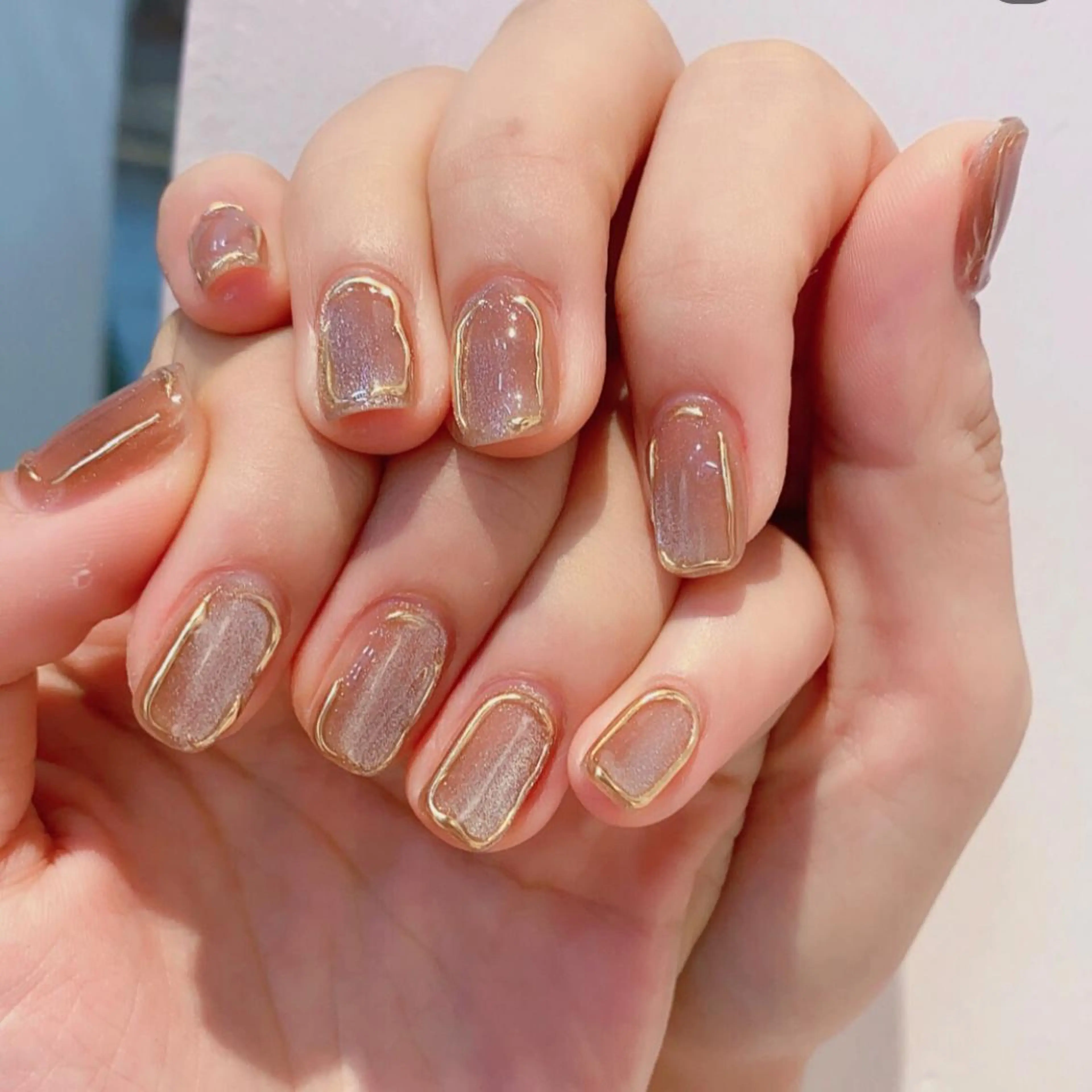 ネイル マグネットネイル Vanilla ネイルサロン　西川口のネイルデザイン