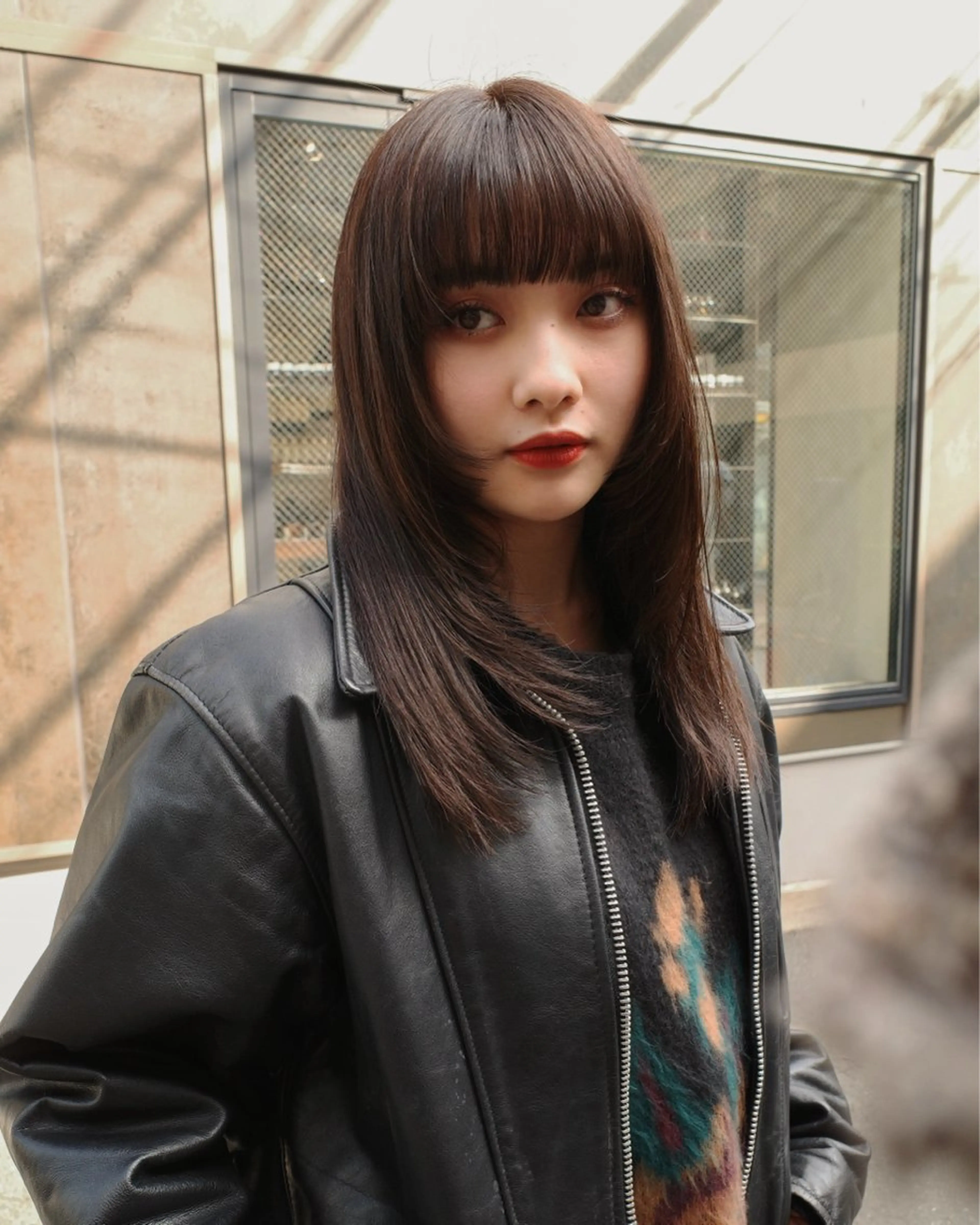 ミディアム カラー カット レイヤー/パーマ /ウルフ/nabeのヘアスタイル