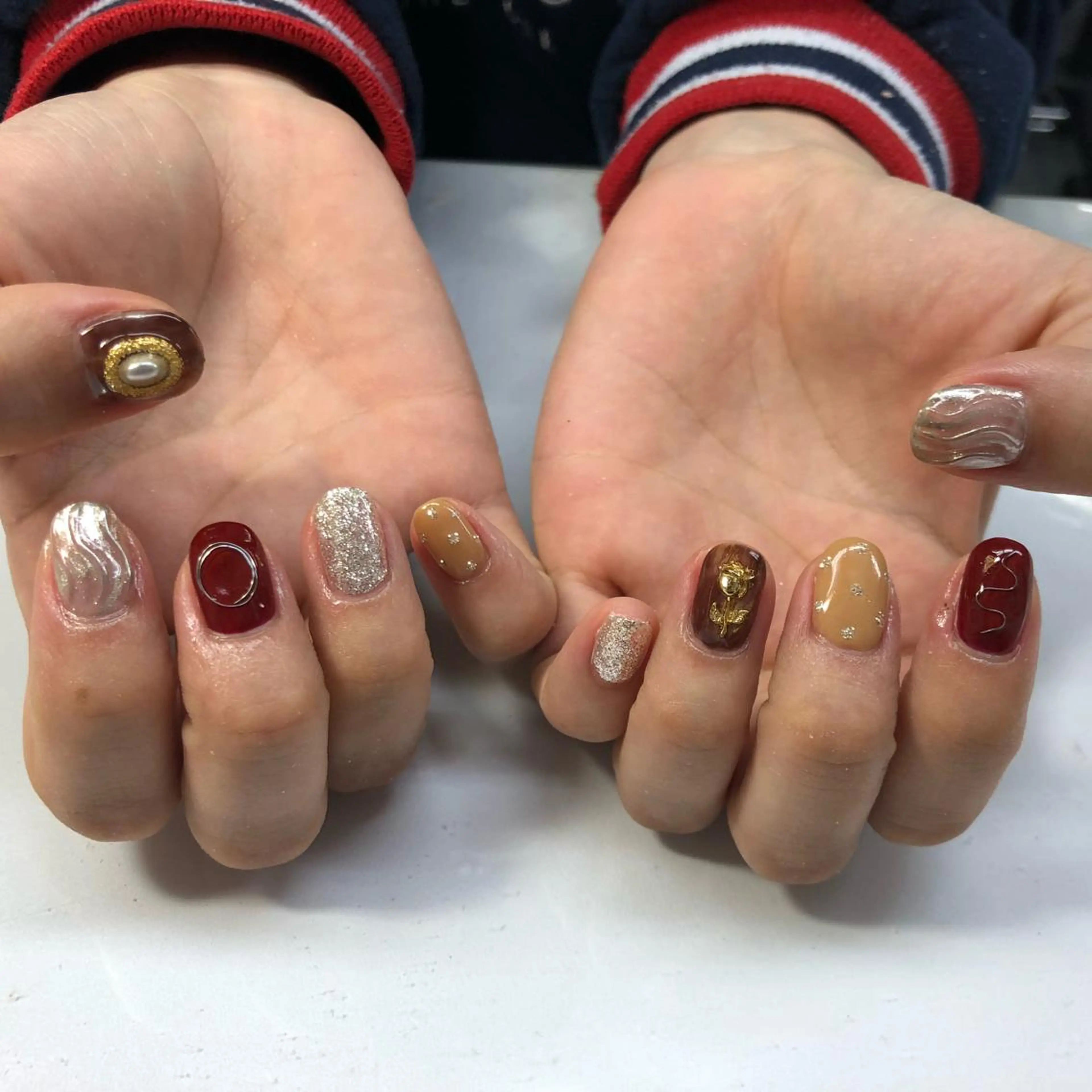 ネイル ハンドネイル Tocowaka マエダのネイルデザイン