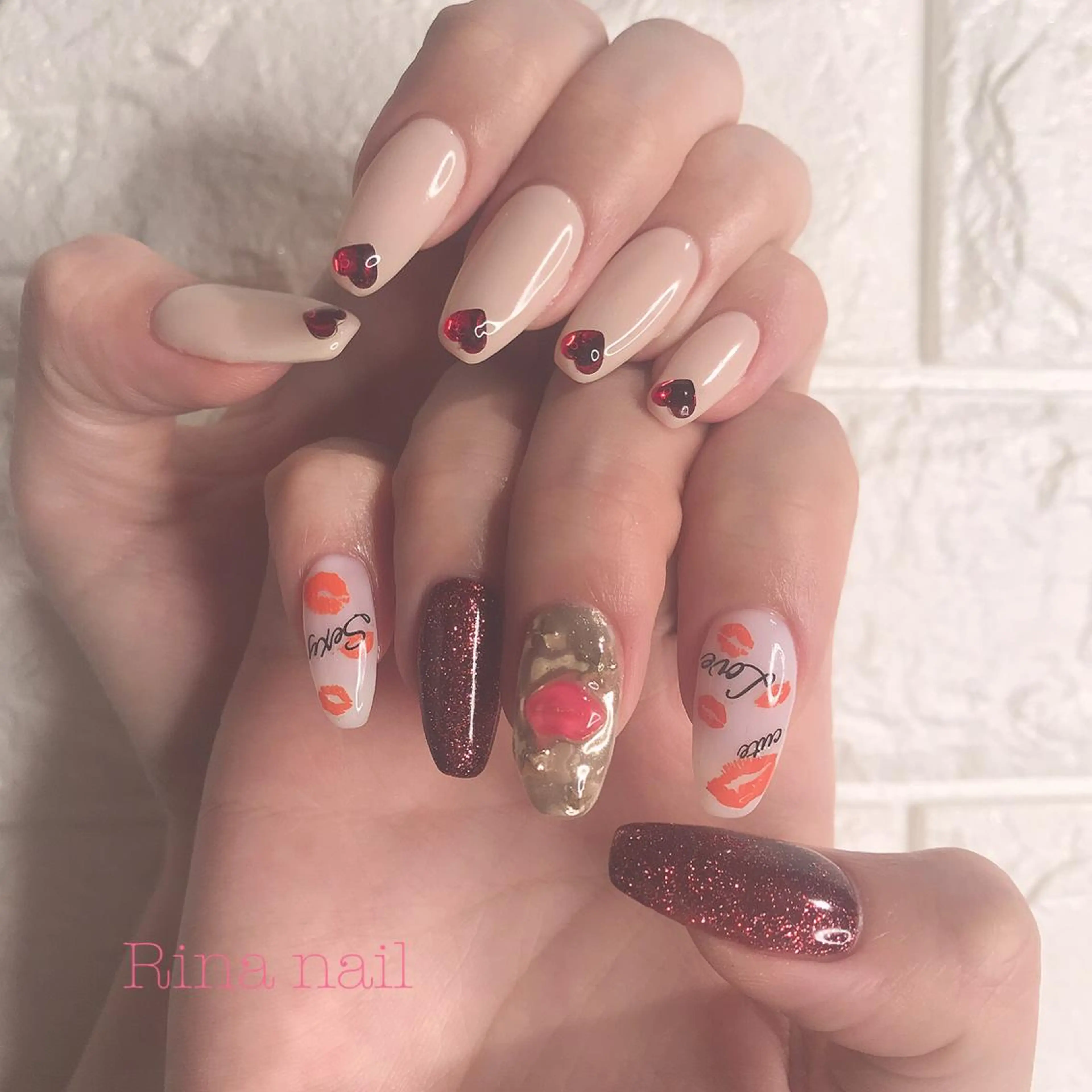 ネイル SugaryNail Rinaのネイルデザイン