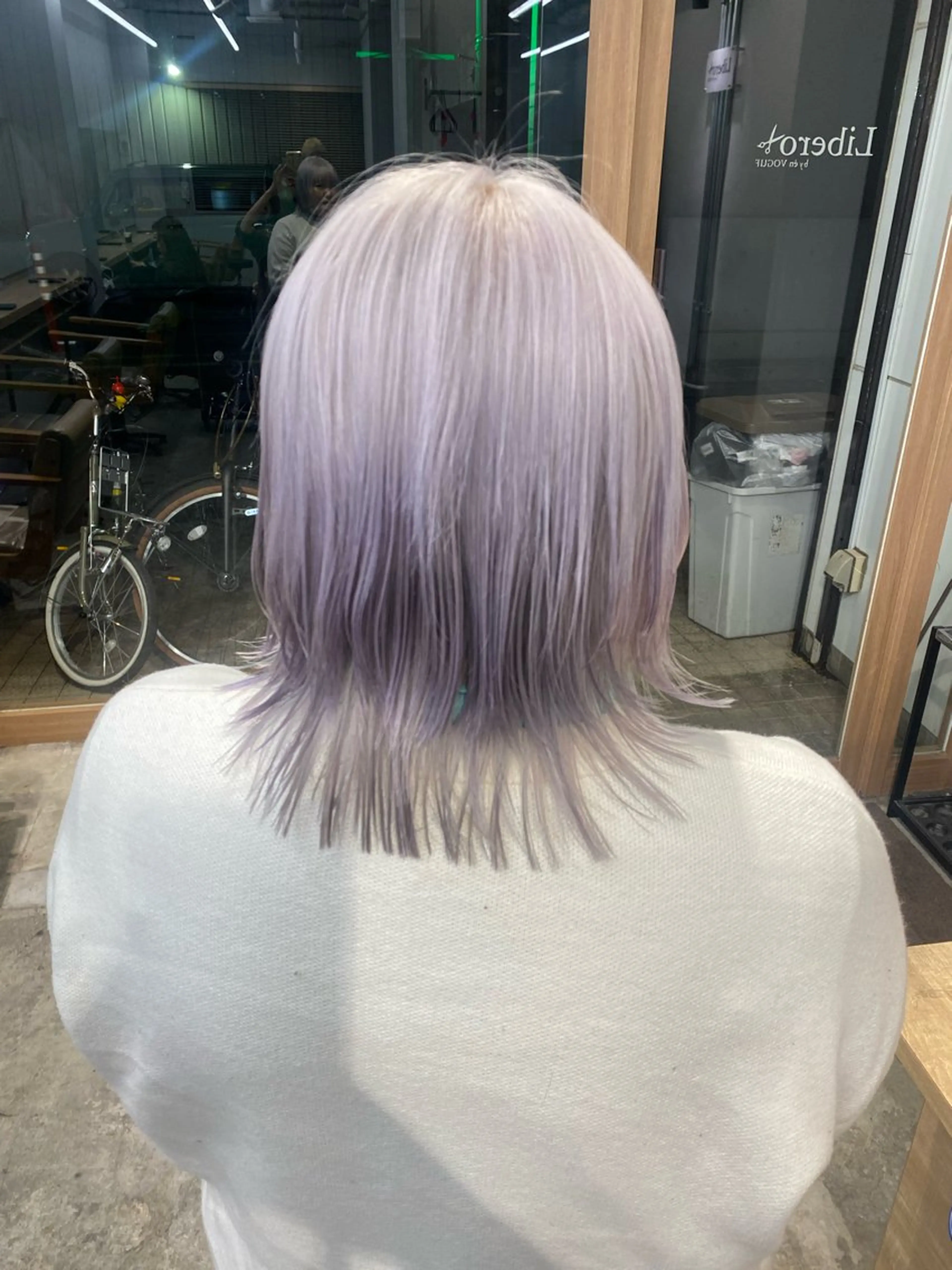 セミロング カラー 🐾Libero🐾 柏　KONOMIのヘアスタイル