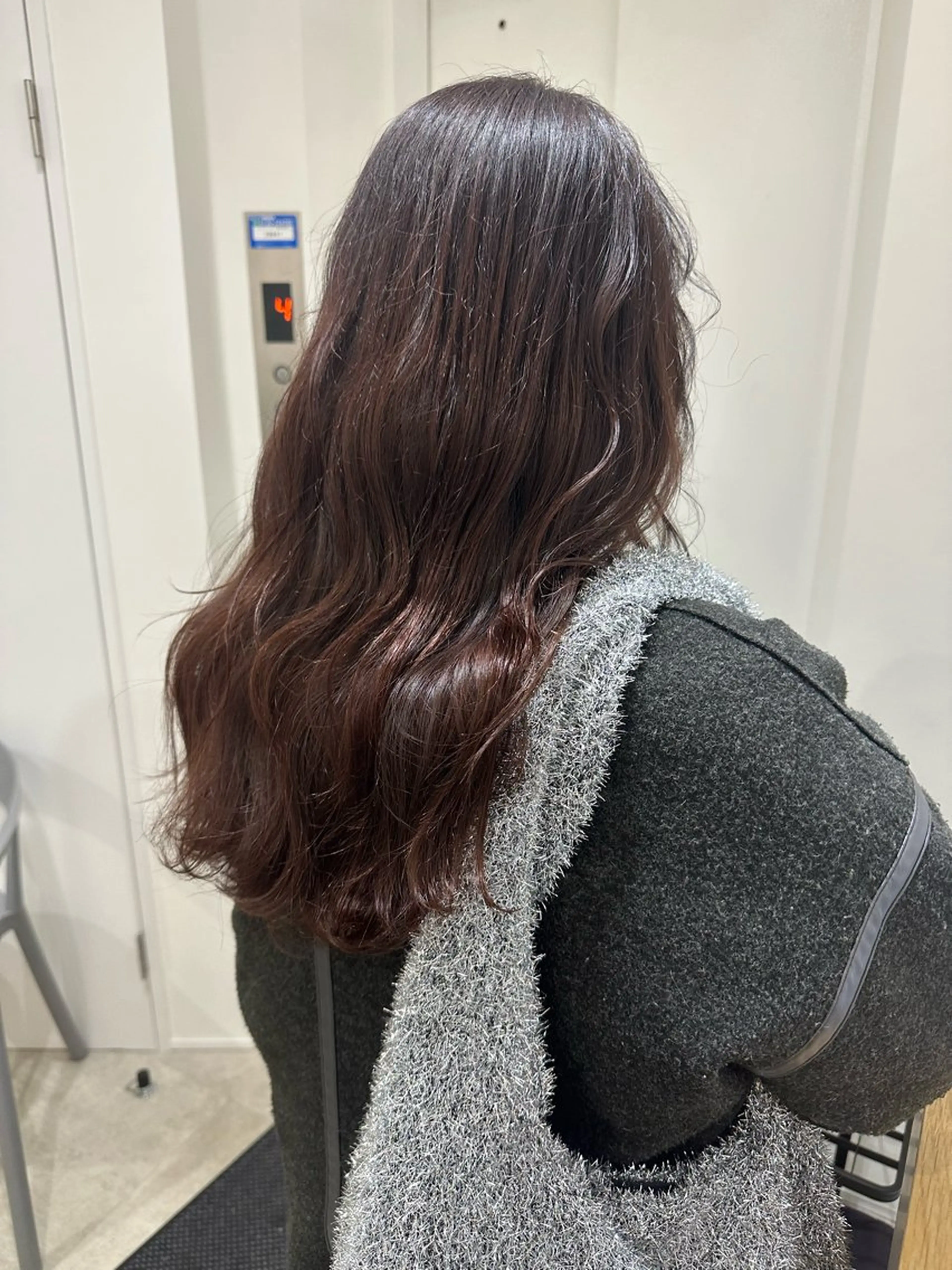 セミロング カラー カット ヘアカラー トリートメント ヘアセット/艶カラー 💐nao.のヘアスタイル