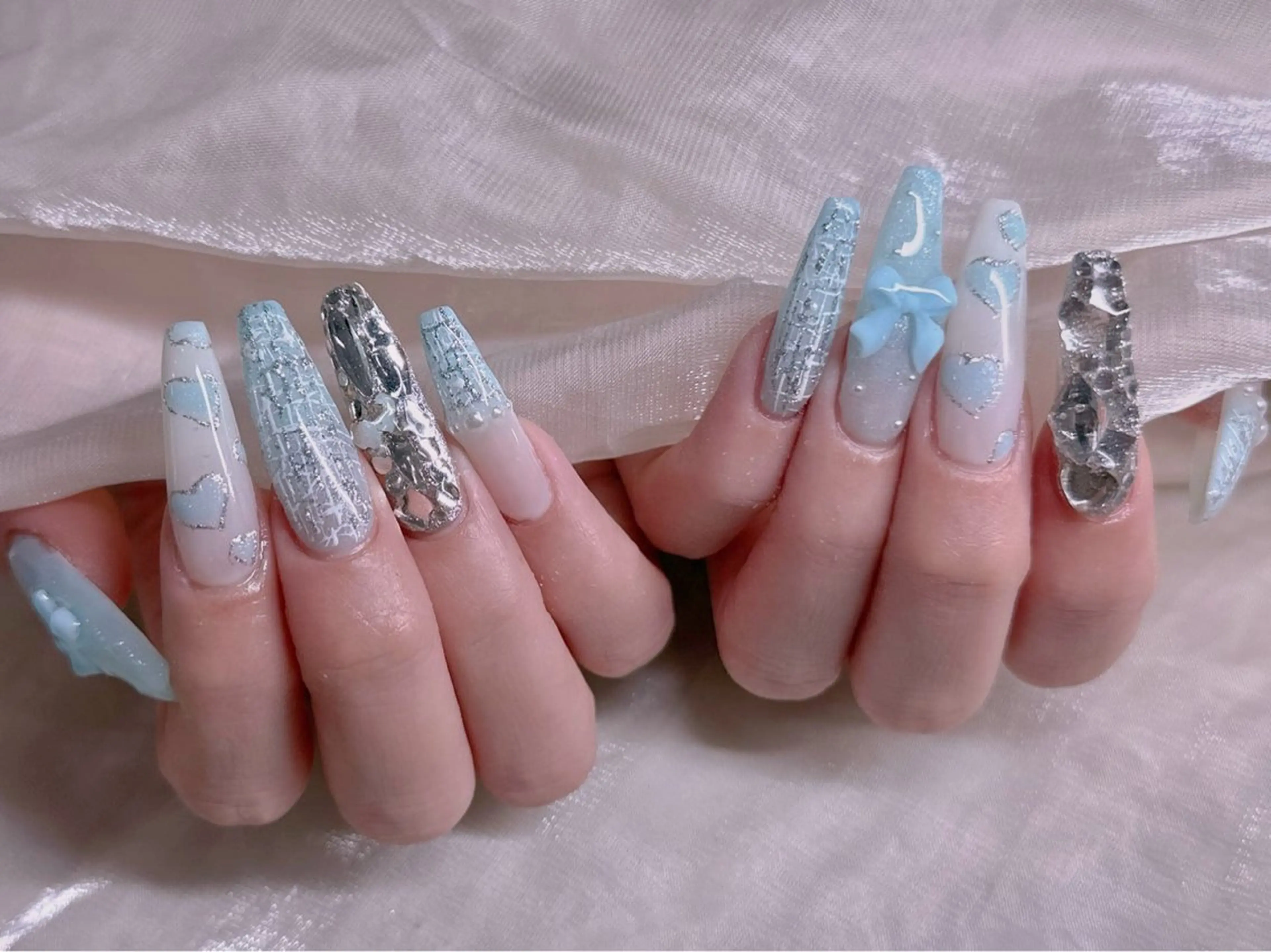 ネイル 長さだし専門店 M2　rikaのネイルデザイン