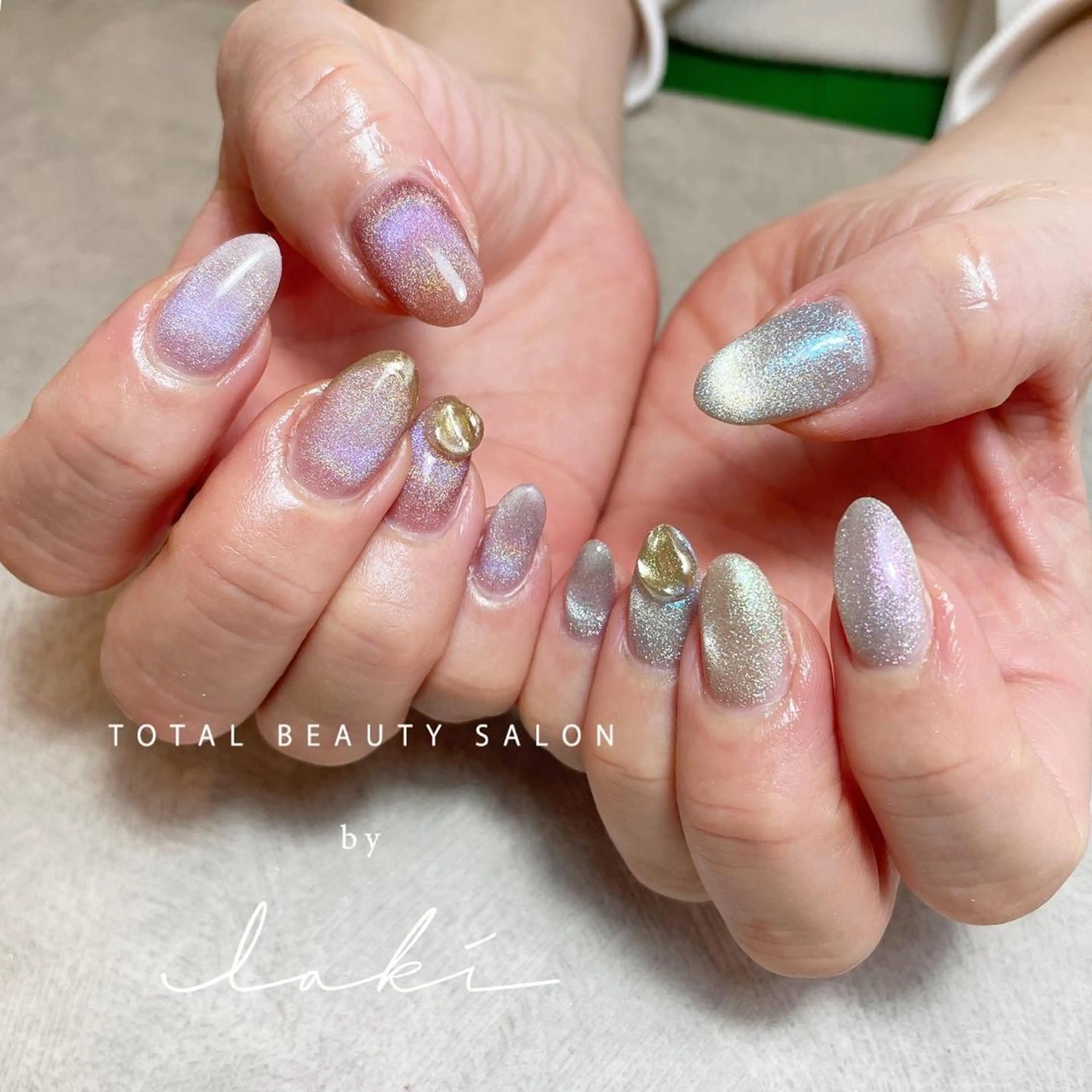 ネイル マグネットネイル ハンドネイル my&所属・my&_ maimiのネイルデザイン