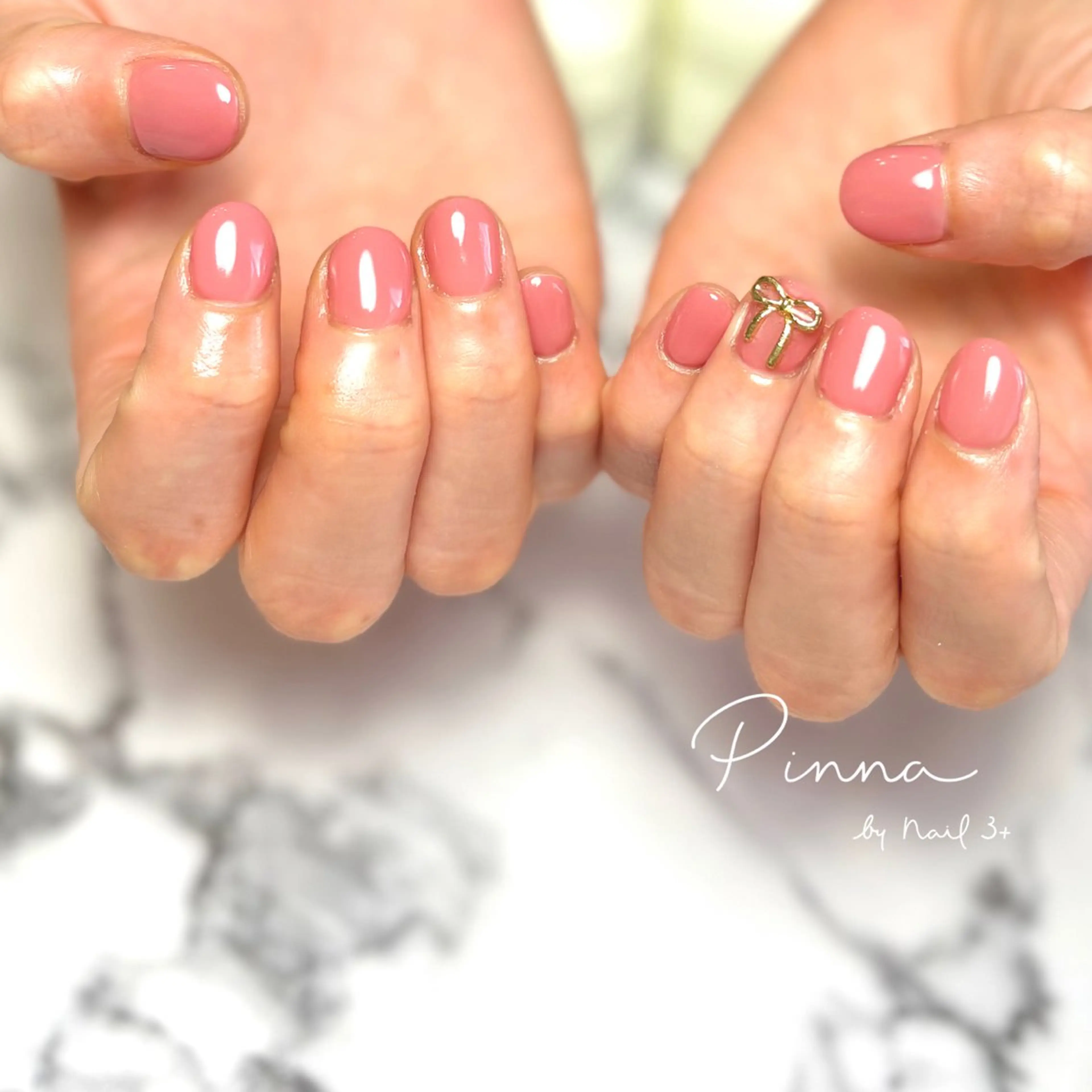 ネイル ピンク Pinna by nail3+所属・Mayu 🌷🦋のネイルデザイン