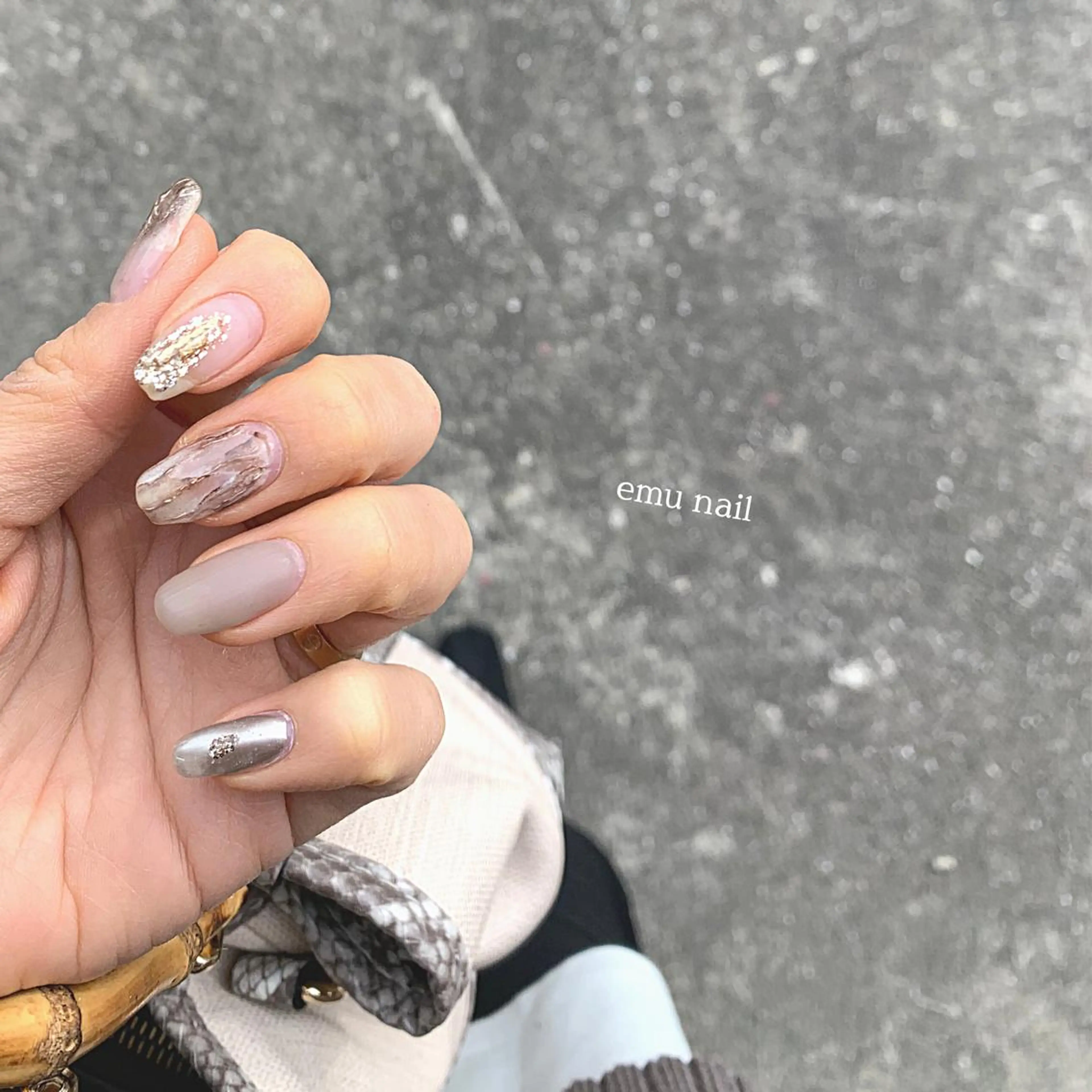 ネイル ニュアンスネイル emu nailのネイルデザイン