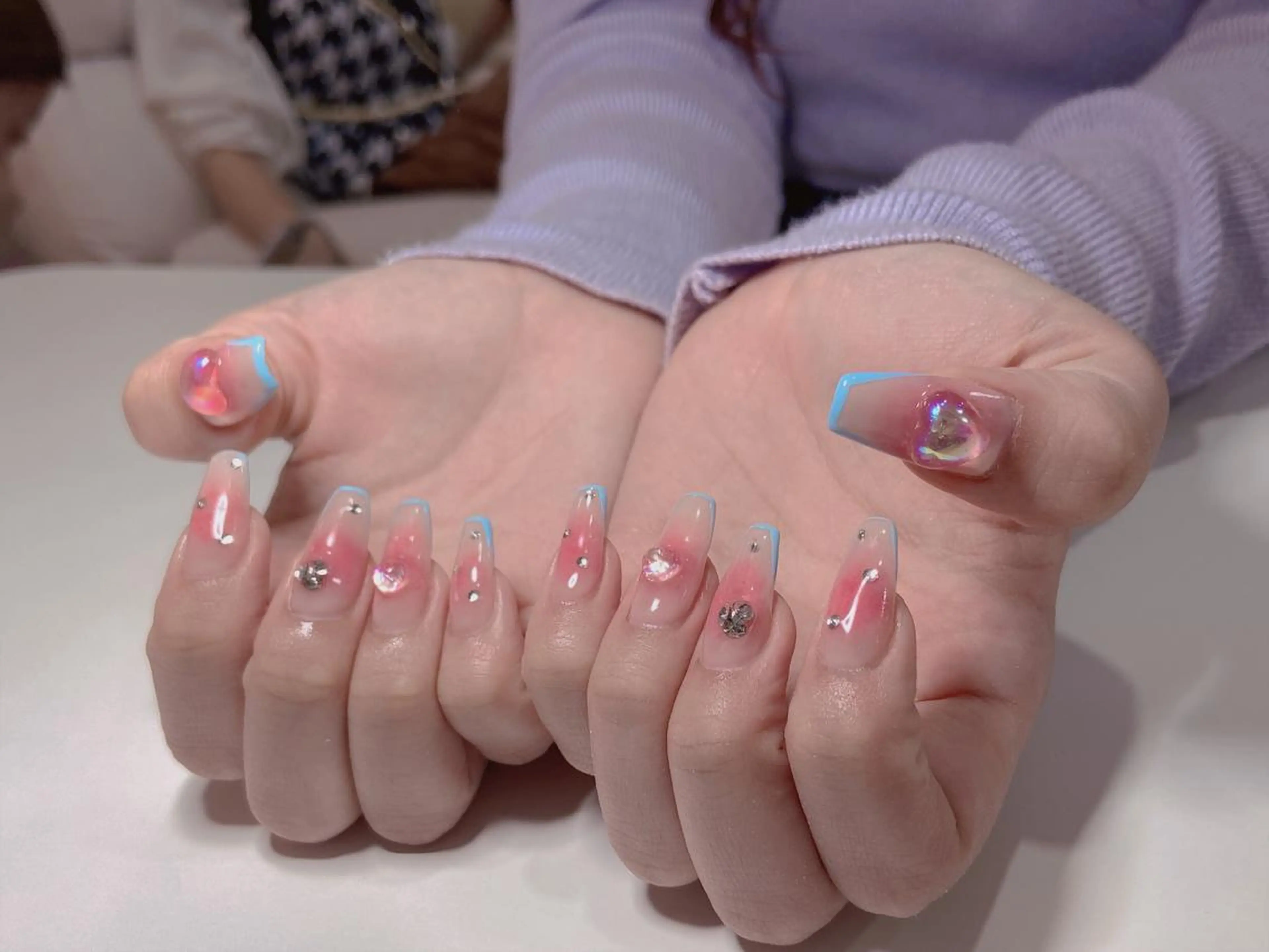 ネイル 長さだし専門店 M2　rikaのネイルデザイン