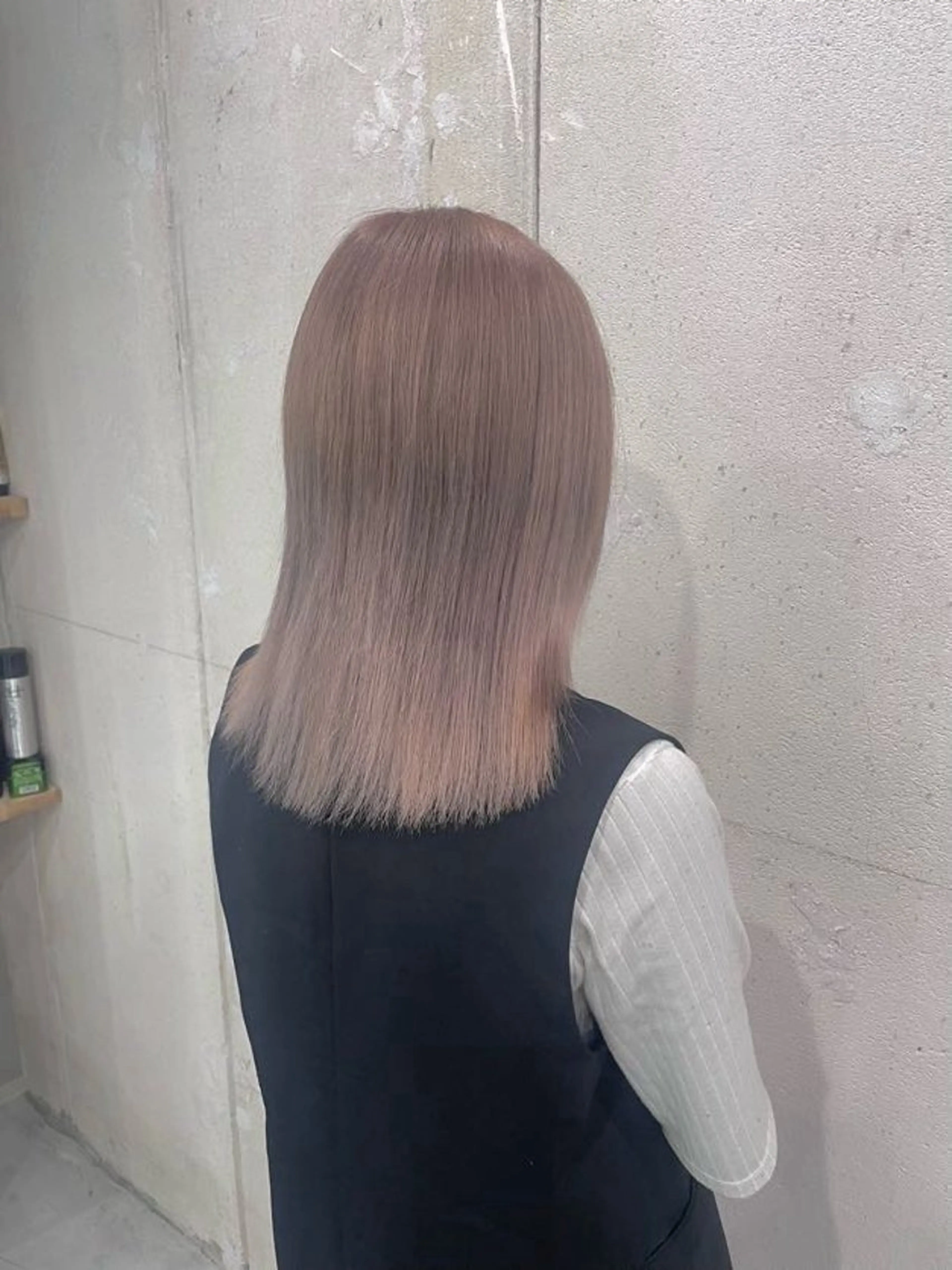 ダブルカラー（ブリーチ込み）/¥18700→¥15400の写真