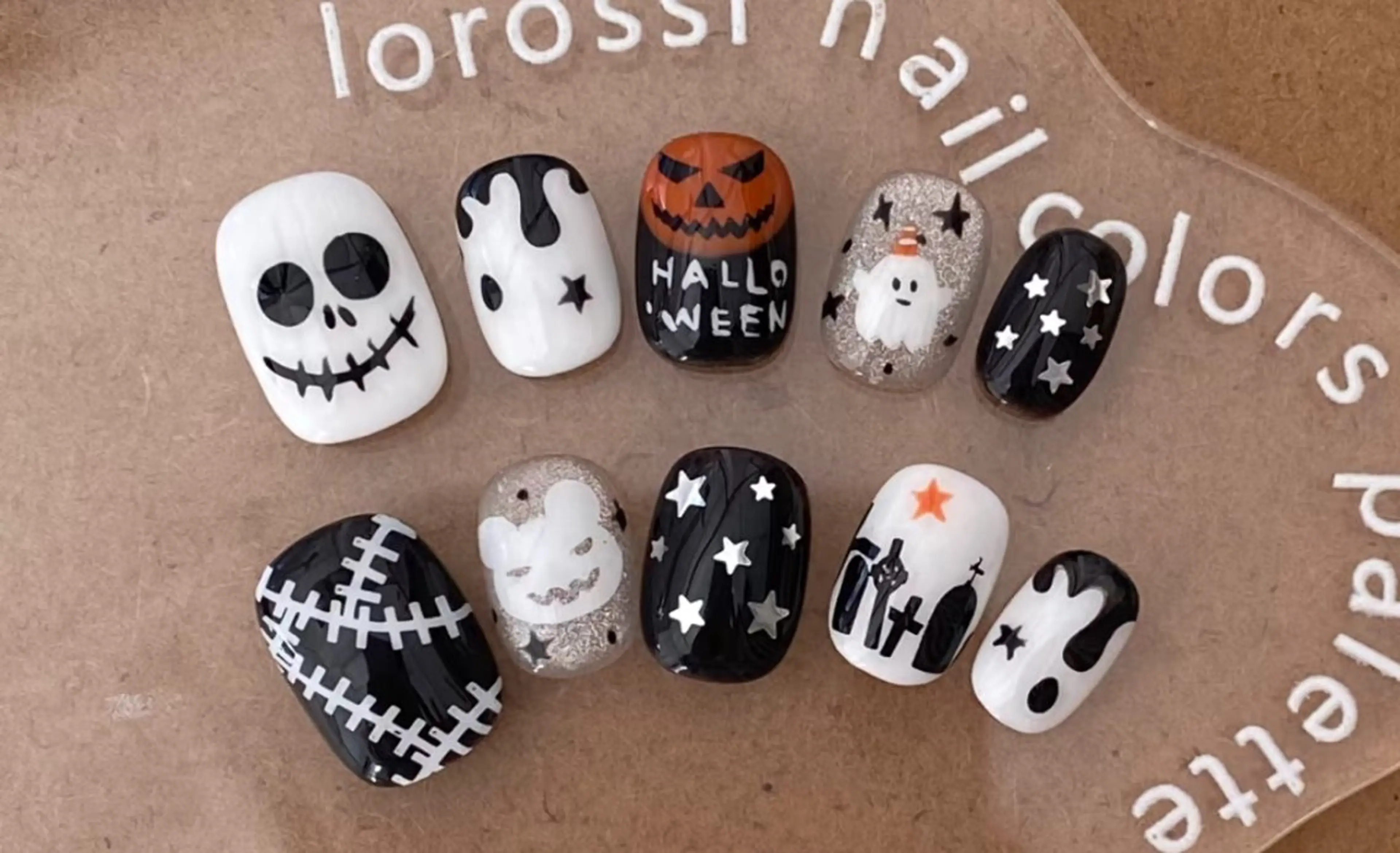 🎃👻ハロウィンデザインネイル👻🎃の写真