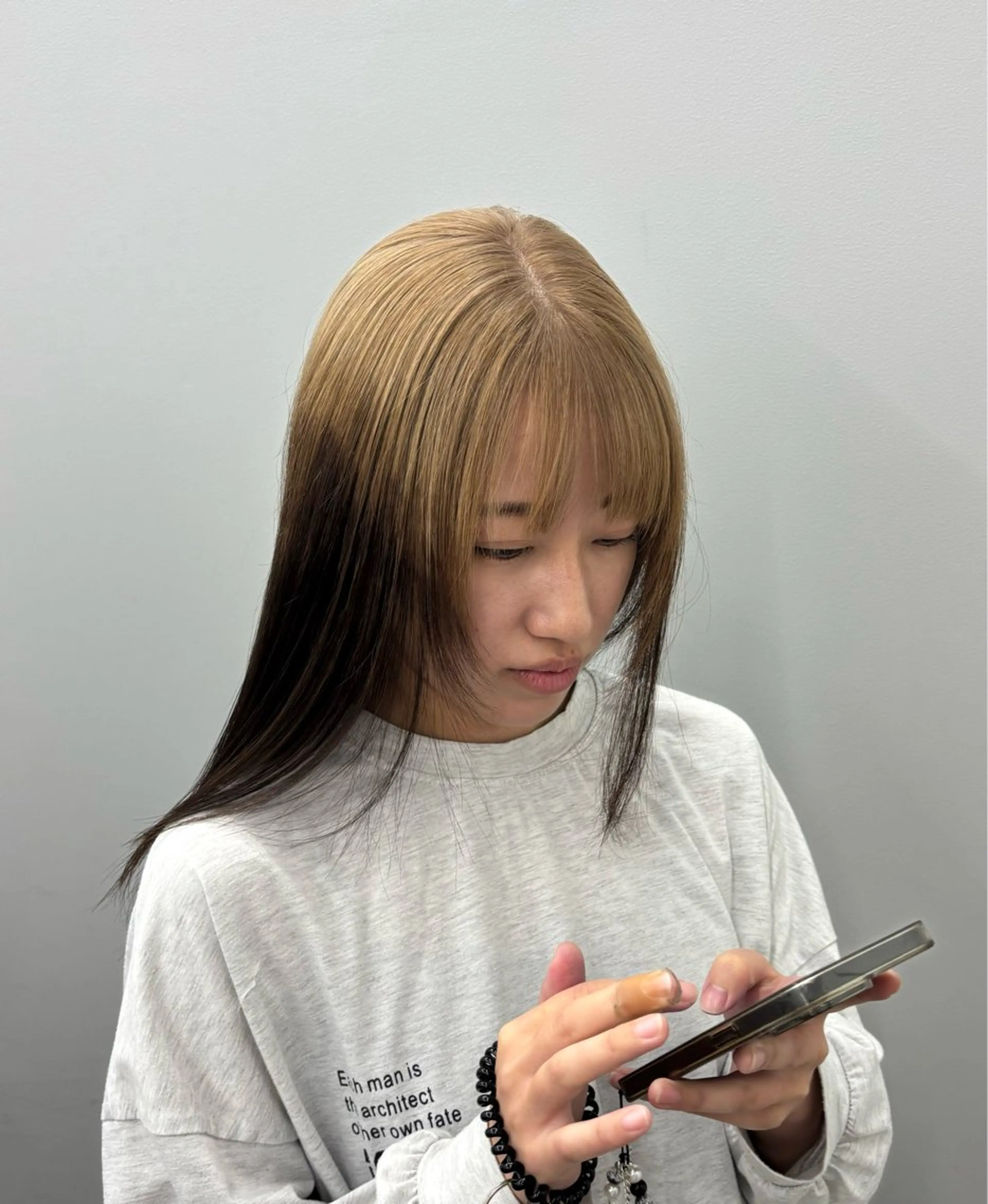 ロング カラー ヘアカラー ROCCO3rd / りんなのヘアスタイル