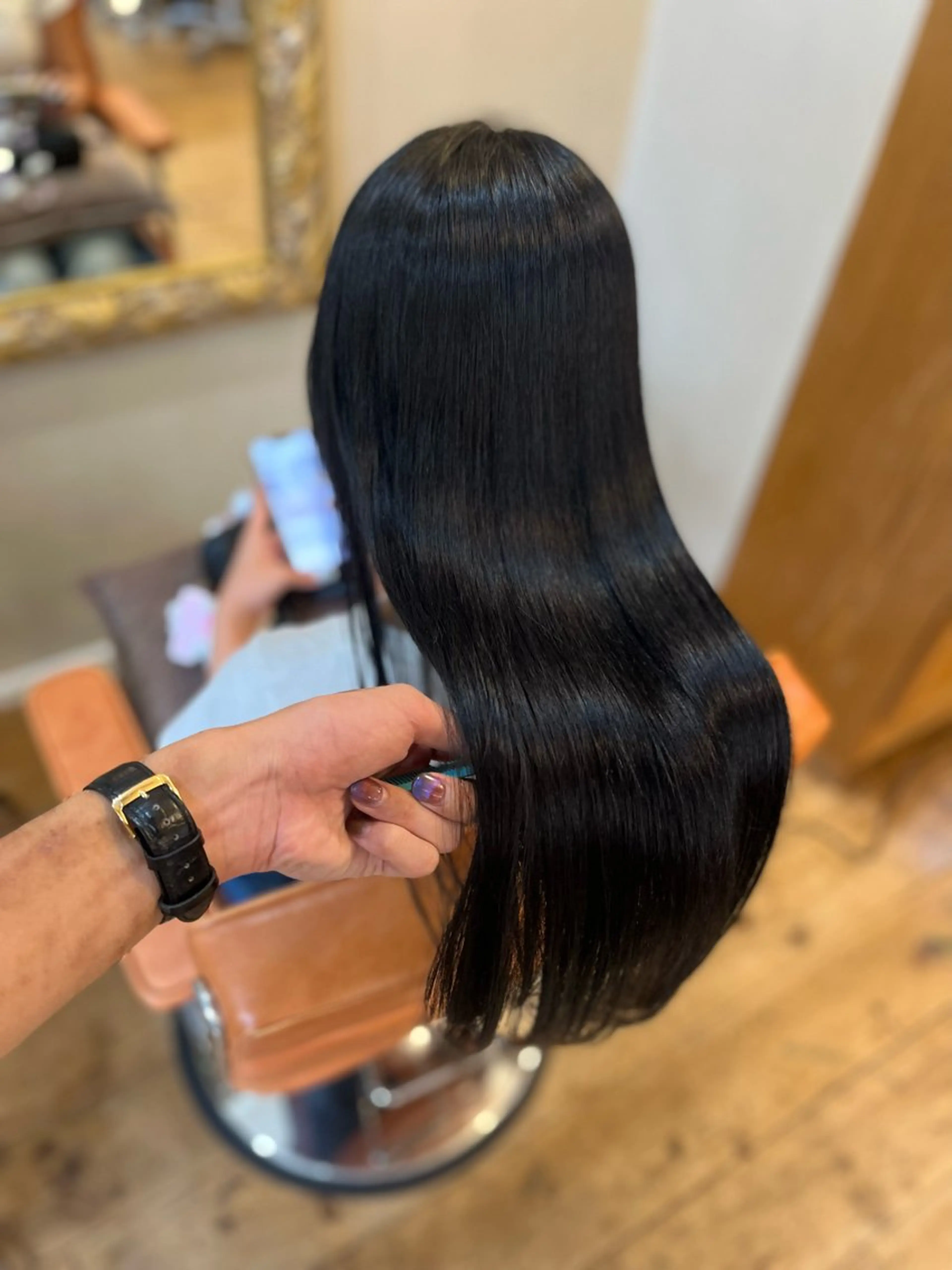 ロング ⚪️髪質改善 縮毛 店長 コウ⚪️のヘアスタイル