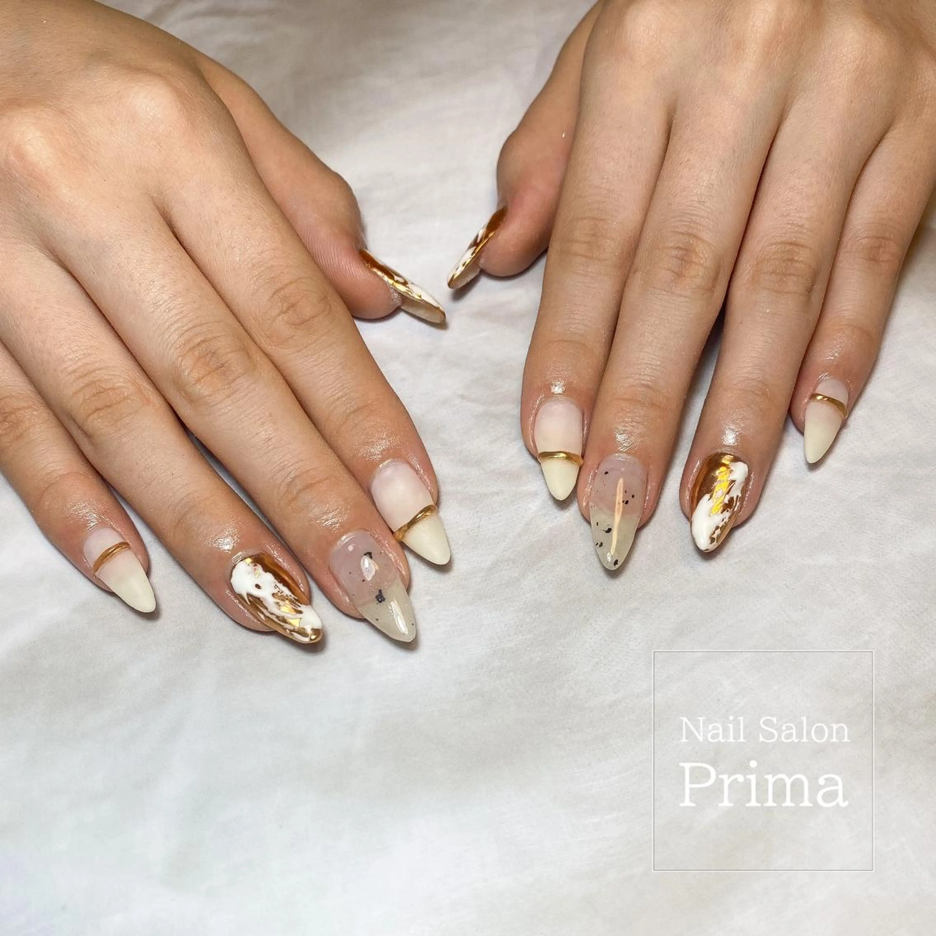 ロング ネイル SalonPrima Nail & Eyeのマツエク・マツパデザイン