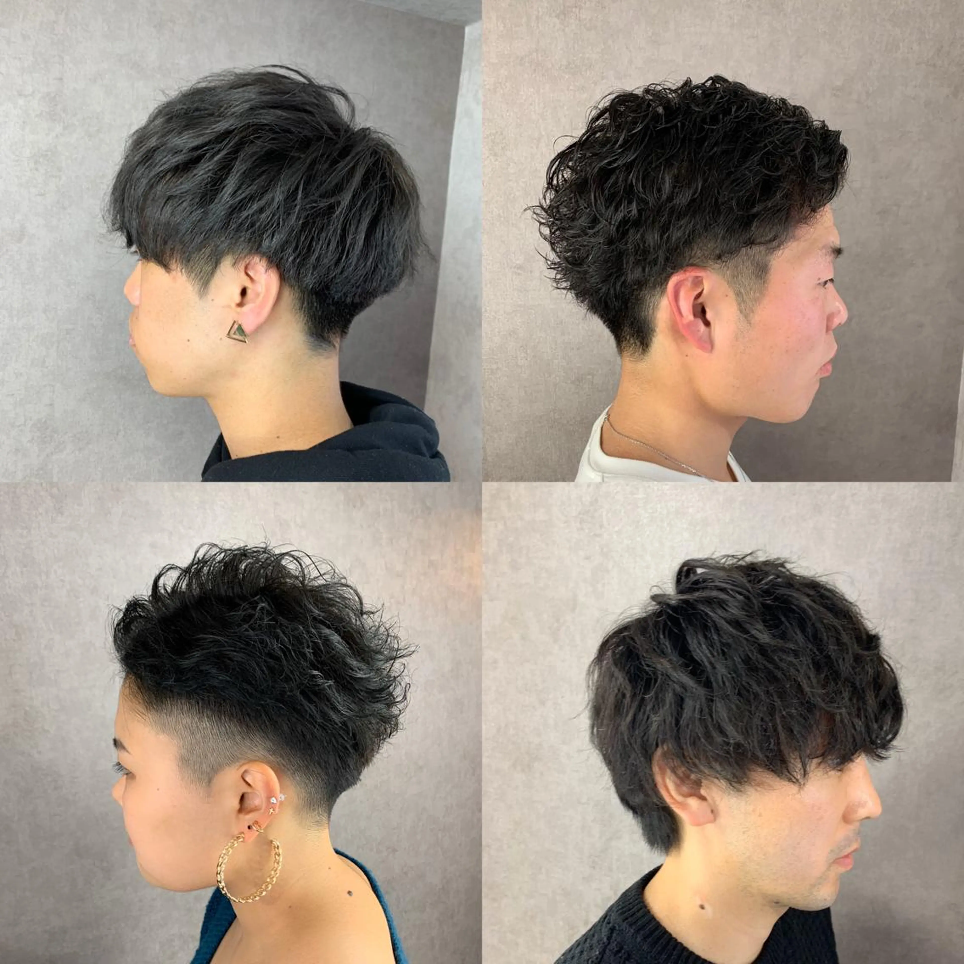 ショート カラー パーマ メンズ メンズ専門 中島俊【朝霞】のヘアスタイル