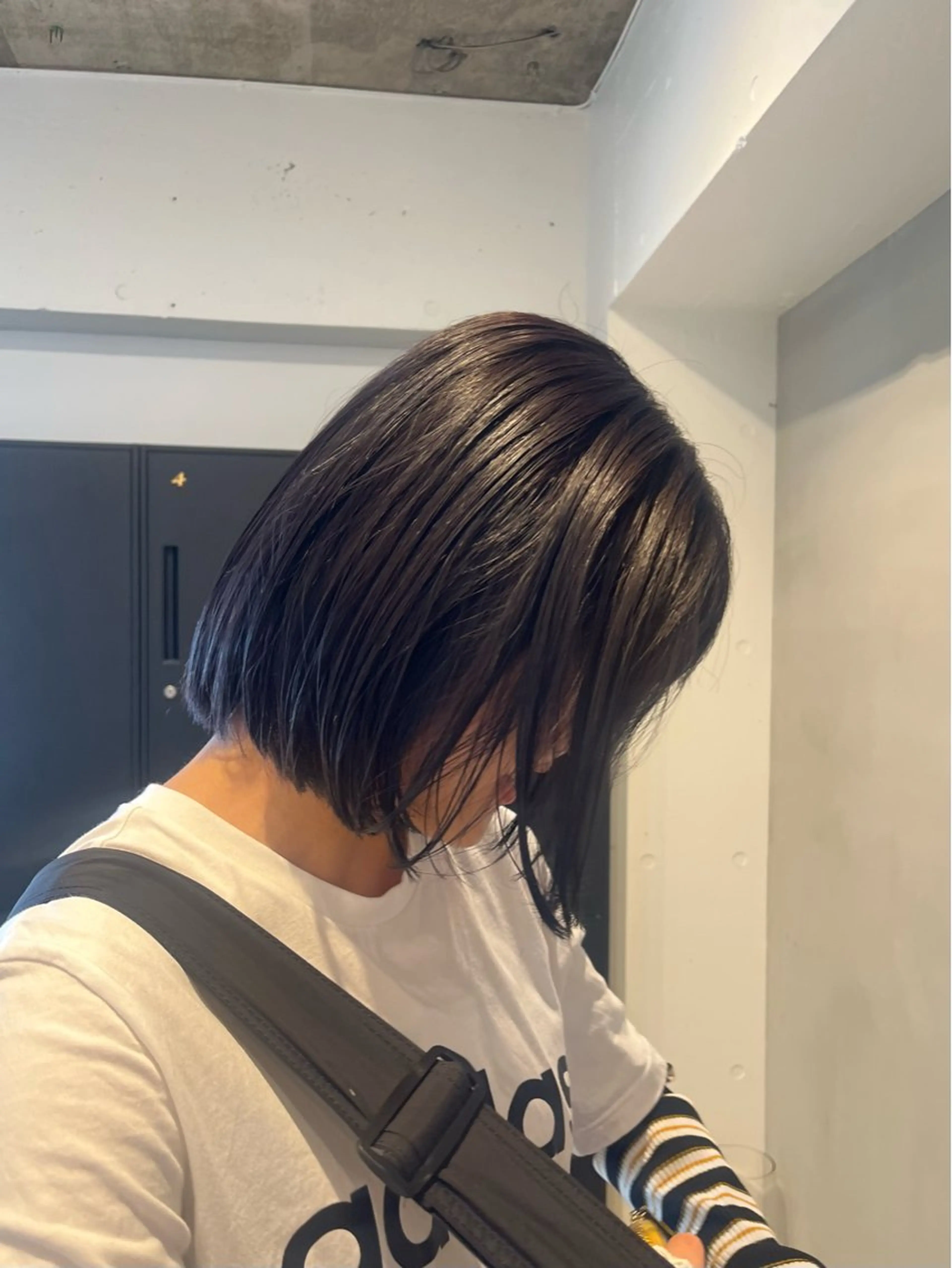 ショート カラー タカノ ノゾミのヘアスタイル