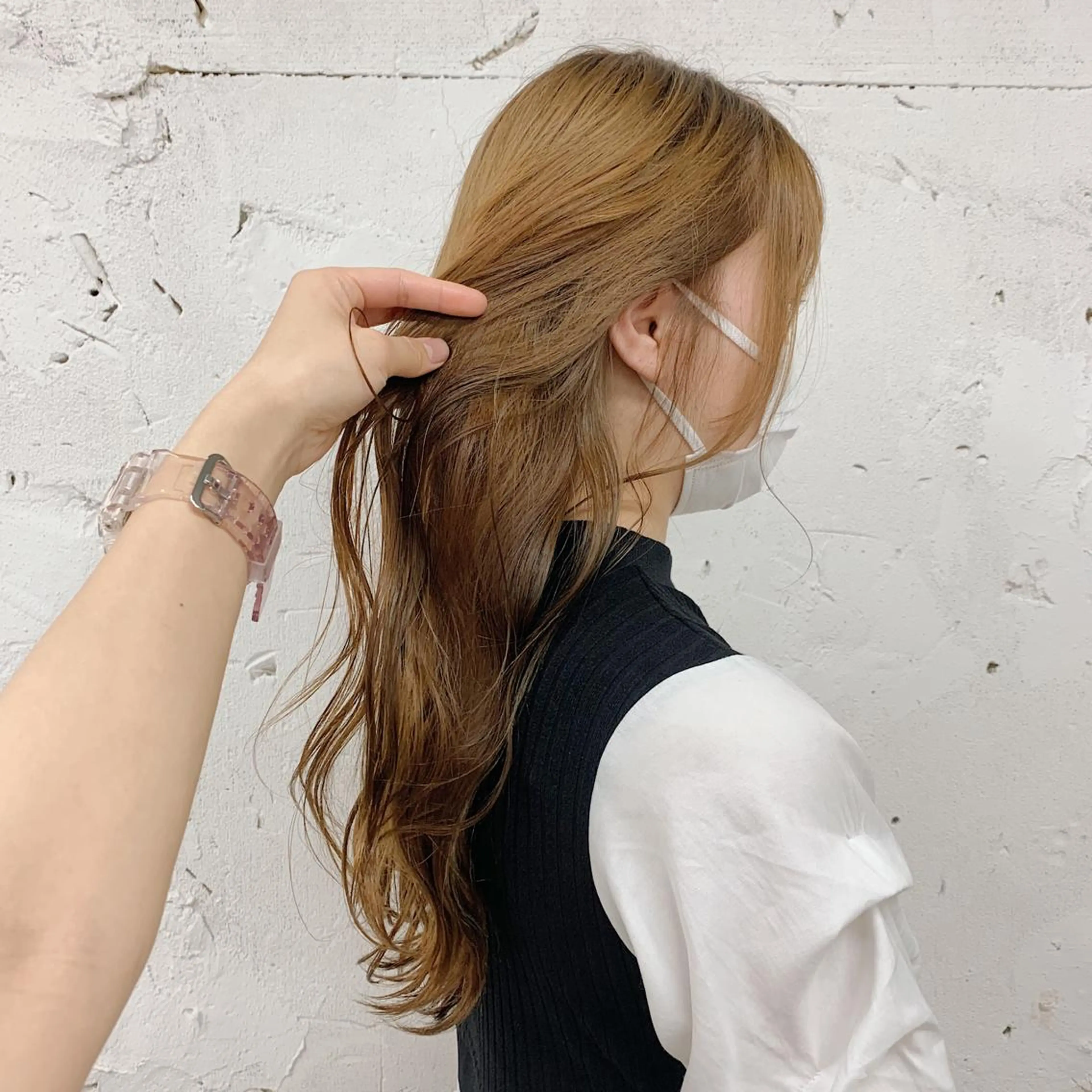 カラー Noele hair atelier(ノエルヘアアトリエ)所属・北上ゆい/個性派/ ナチュラルアレンジのヘアスタイル