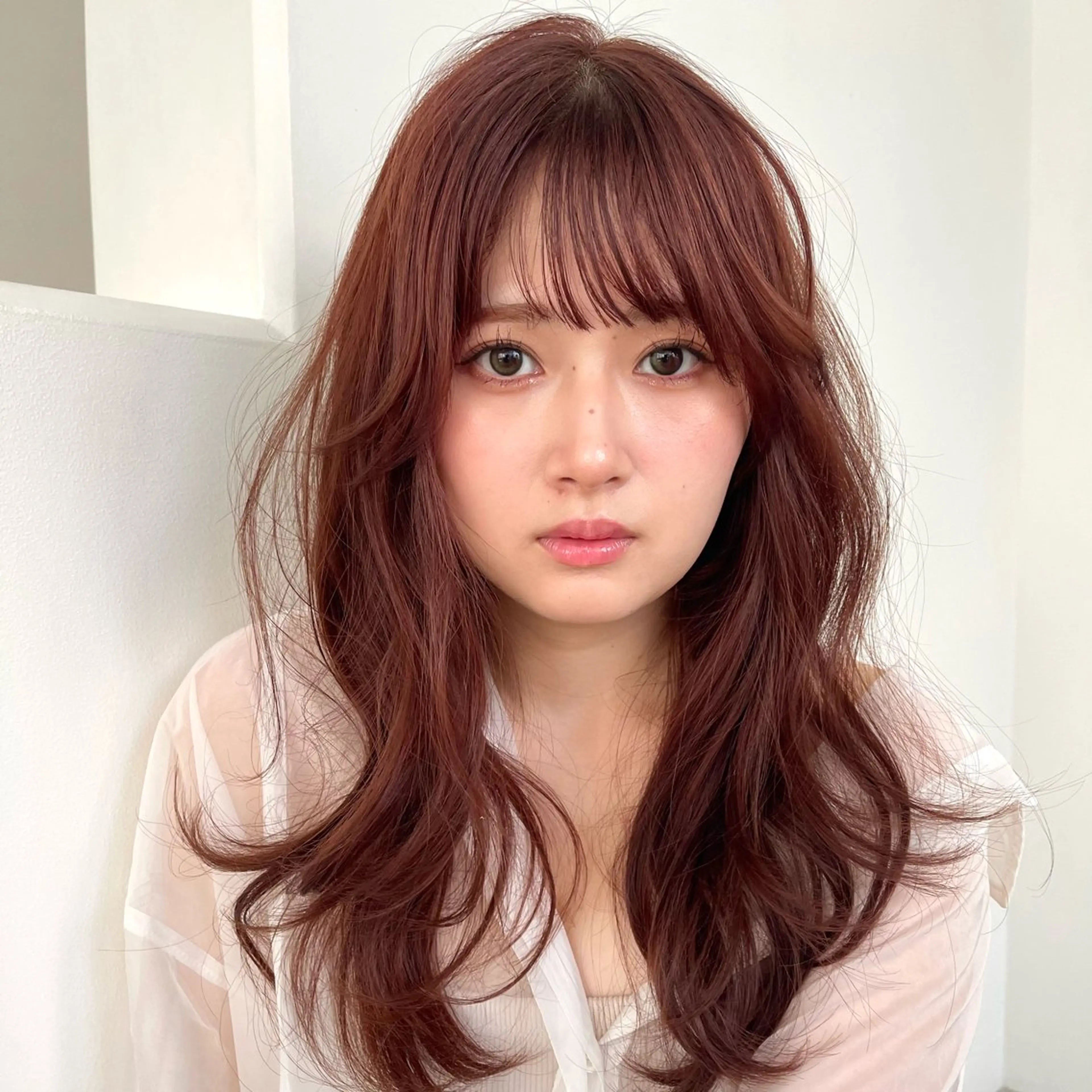 【ミニモ限定Ⓜ️🈹】似合わせカット➕ツヤカラー➕髪質改善4stepトリートメント🤍の写真