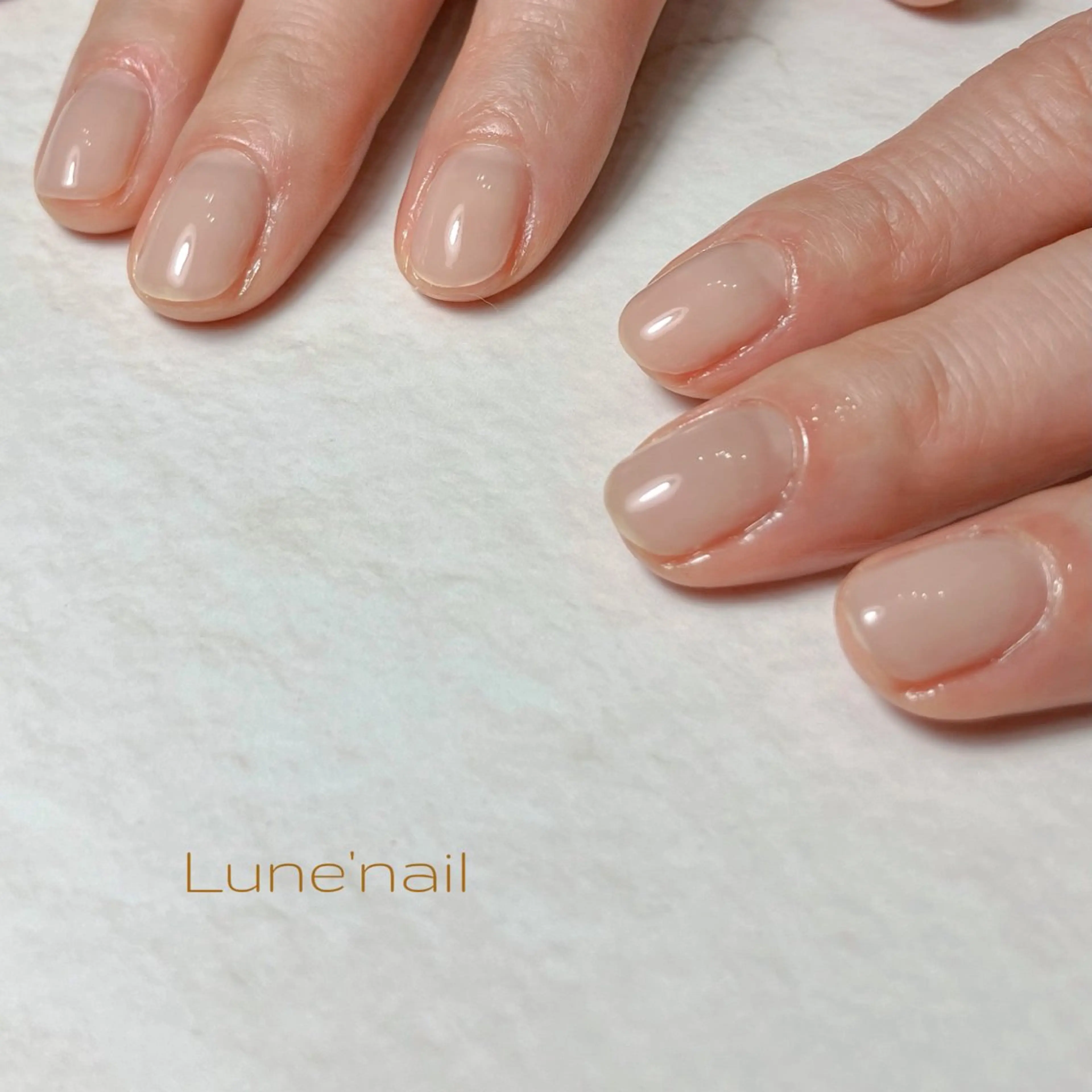 ネイル ジェルネイル ワンカラーネイル ハンドネイル Private nail salon Lune【リュヌ】所属・nail salon tomoのネイルデザイン