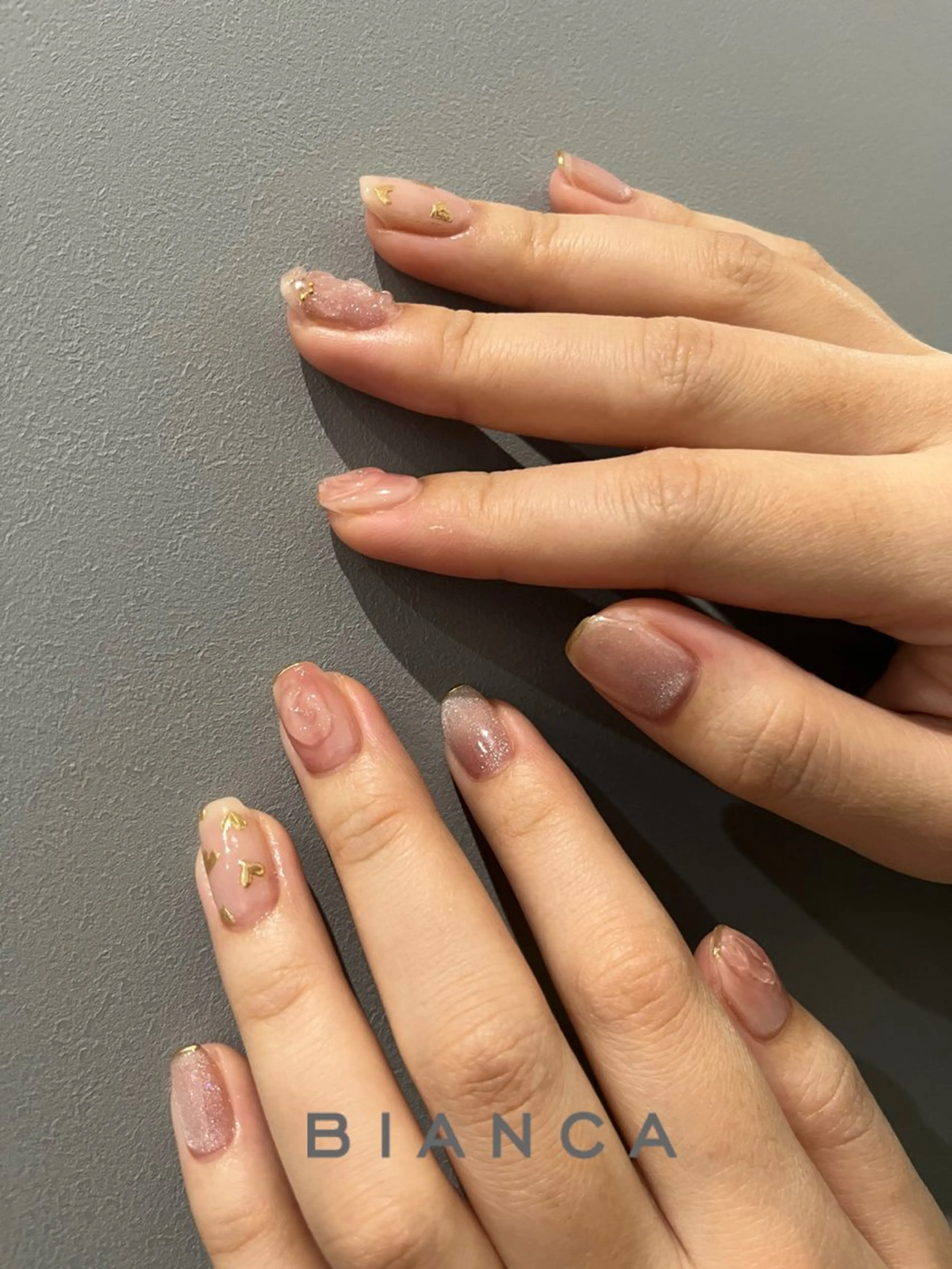 ネイル 持ち込み 春ネイル Bianca Takeshitaのネイルデザイン